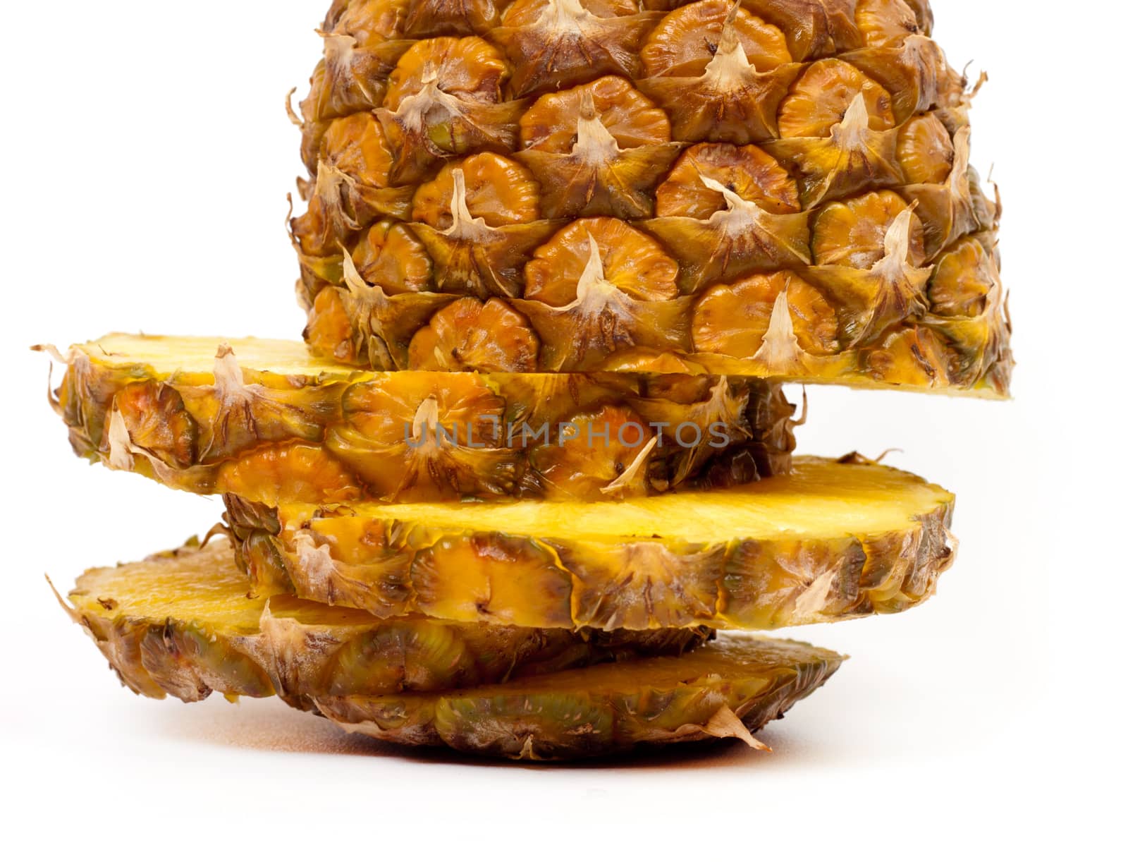 sliced  pineapple ​​ by aziatik13
