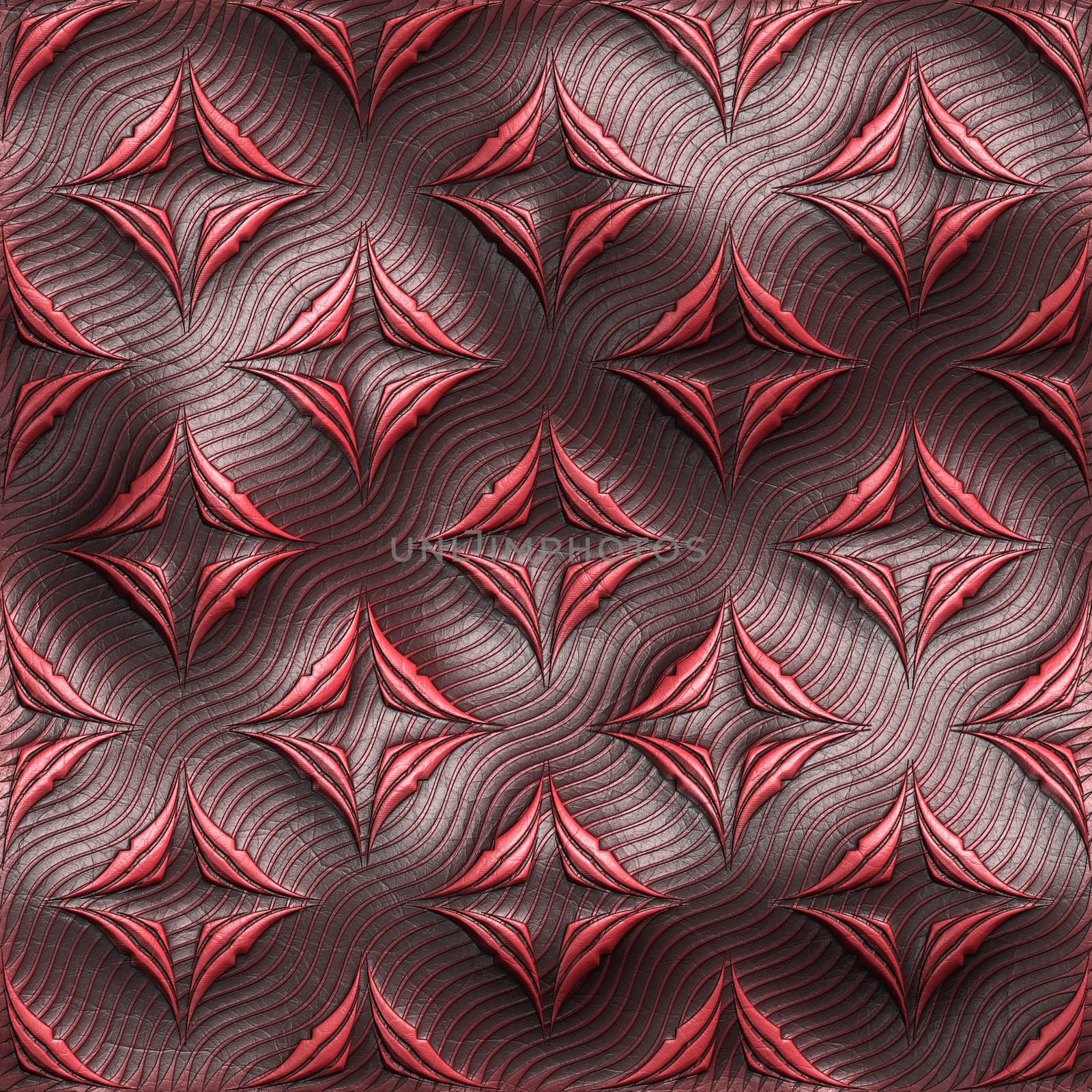 Pattern background leather tile by stocklady