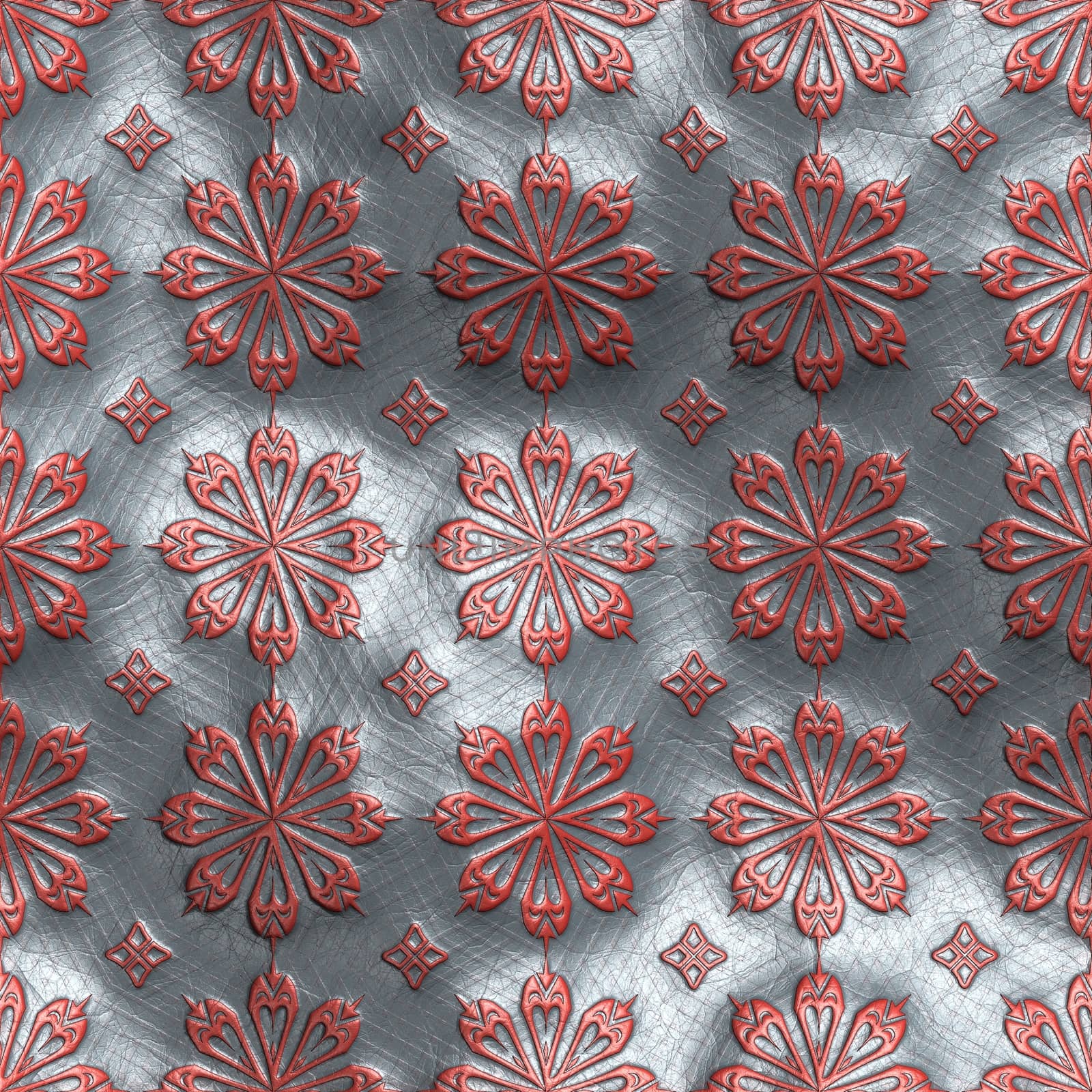 Pattern background leather tile by stocklady