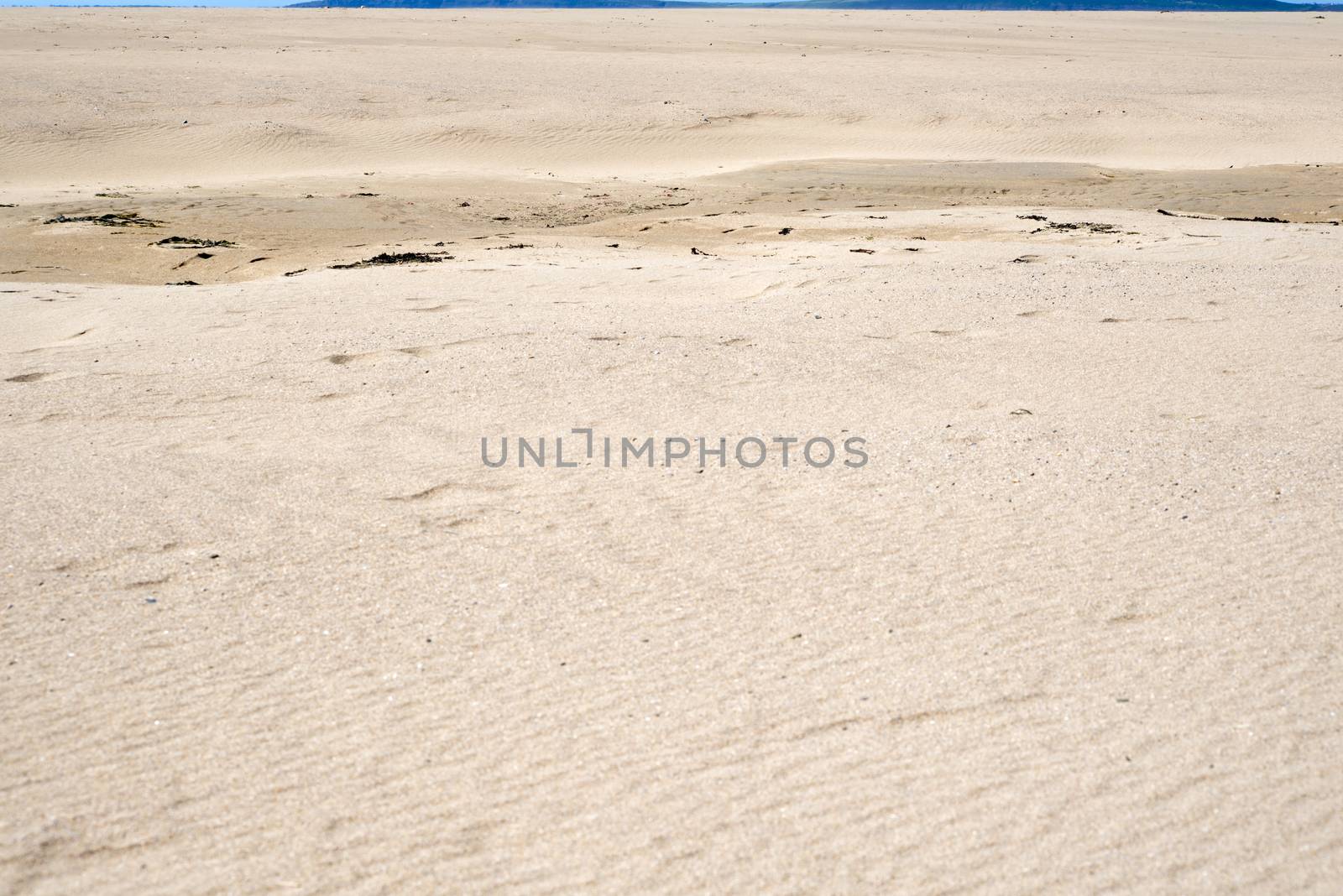 beautiful sandy beach on the wild atlantic way in ballybunion county kerry ireland