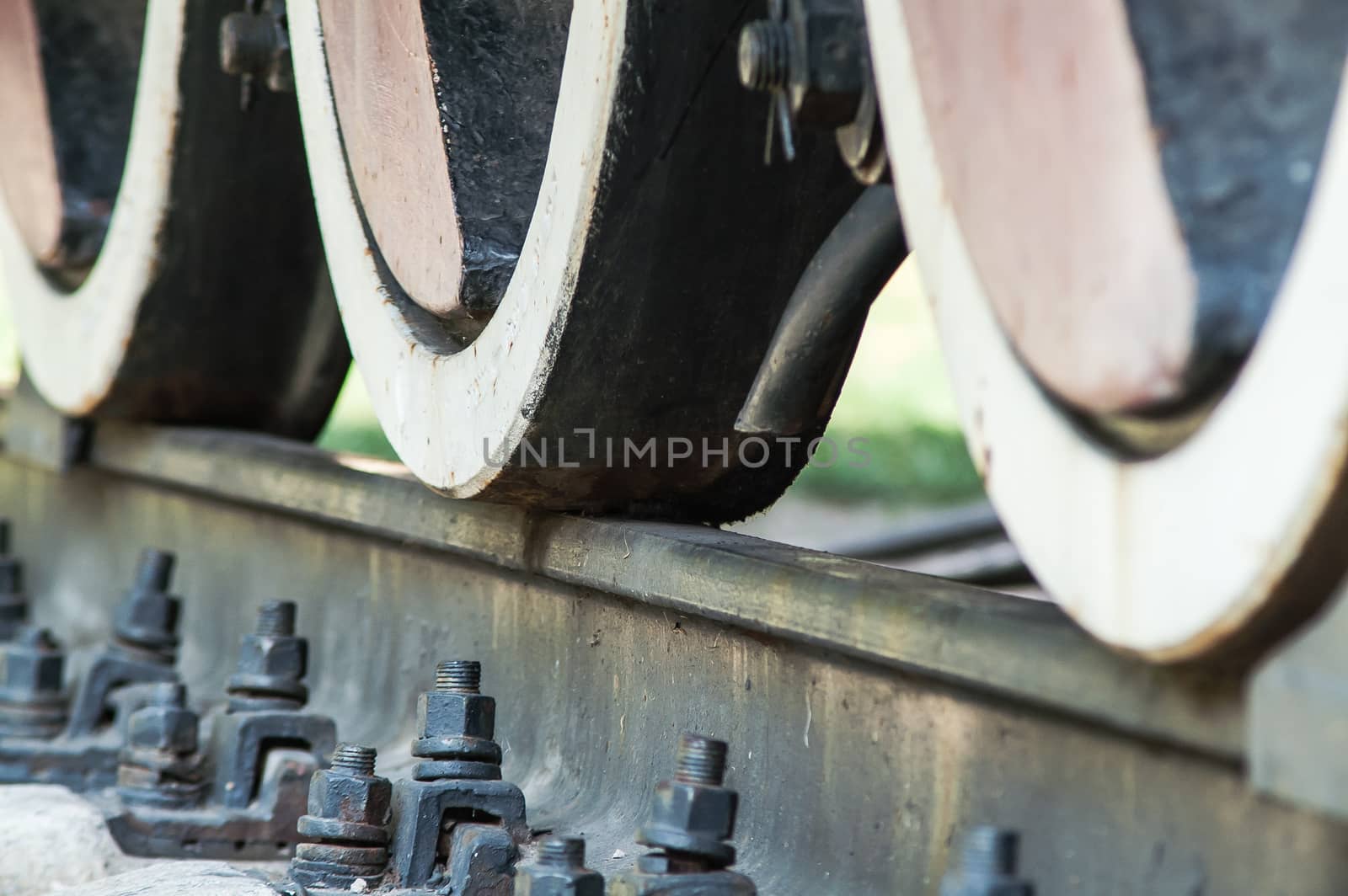 train wheel brake  by antonius_