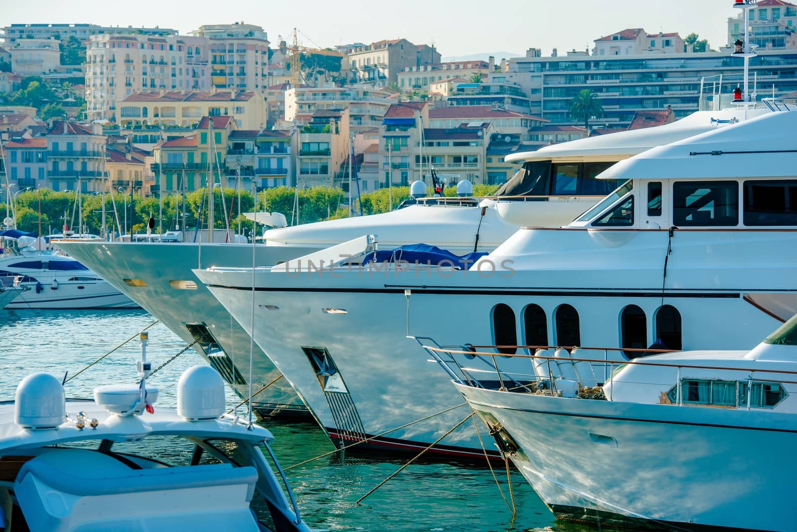 Cannes, France Marina Boats and Yachts. Luxury Yachts.