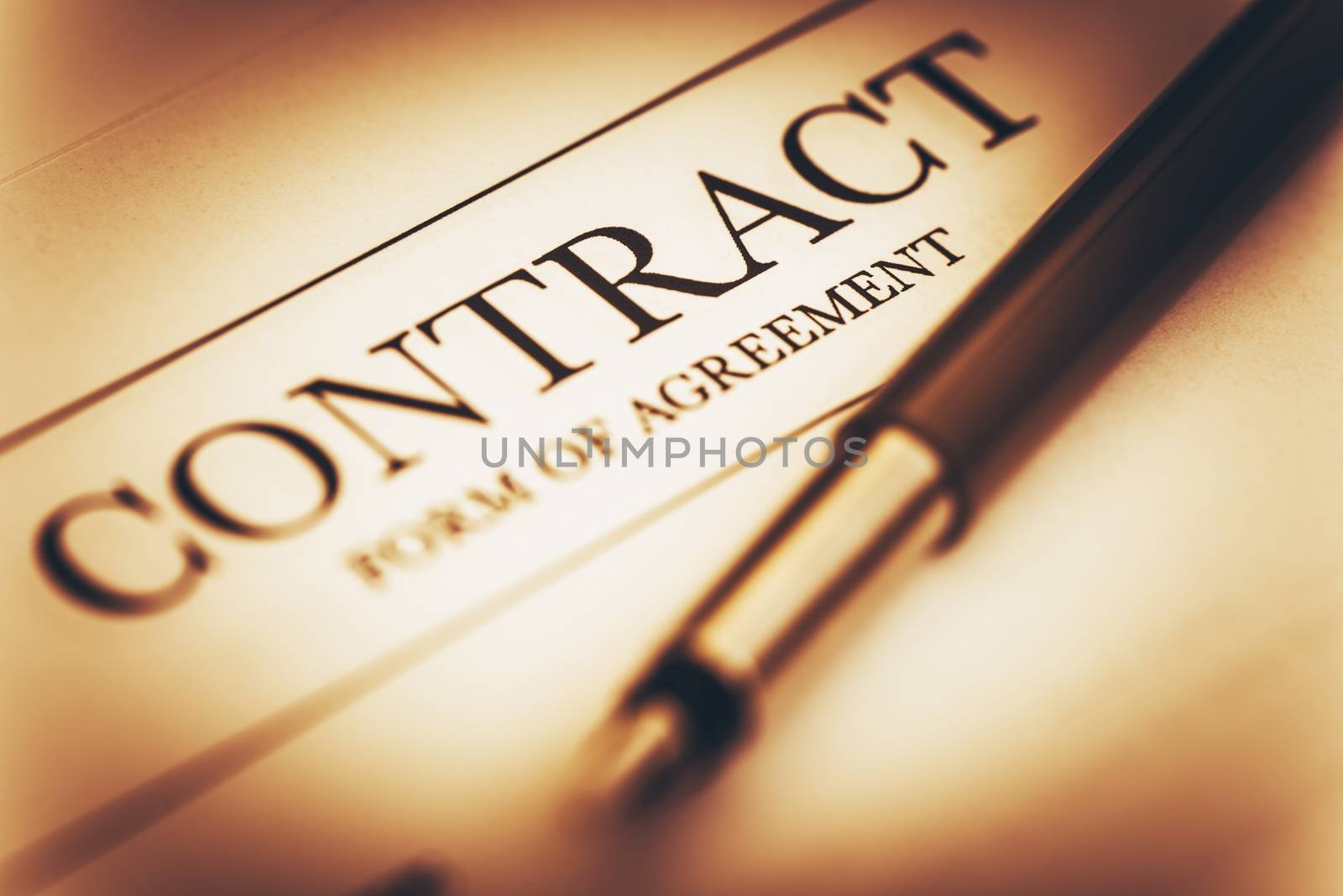 Contract Signing Concept by welcomia