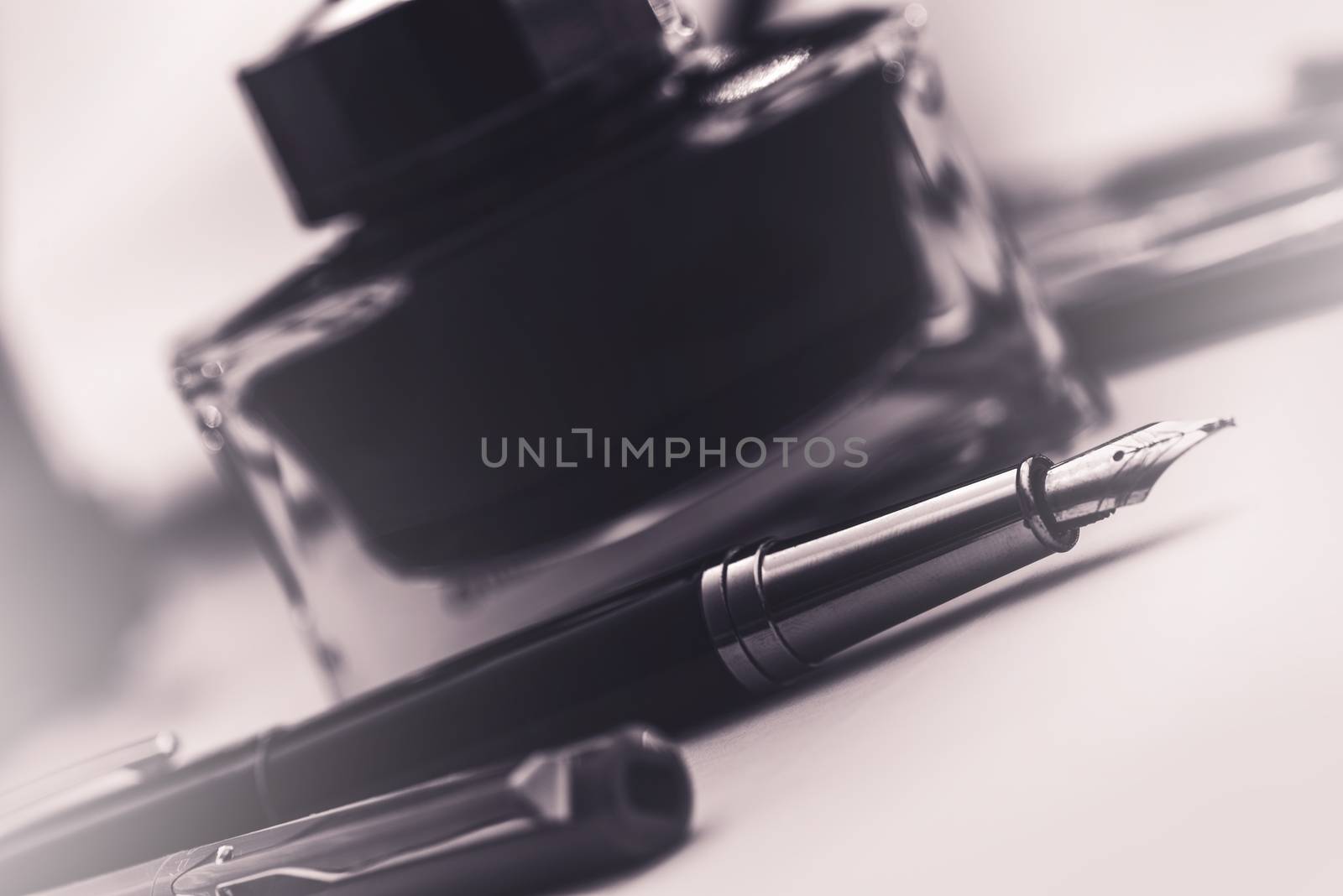 Fountain Pen and Ink by welcomia