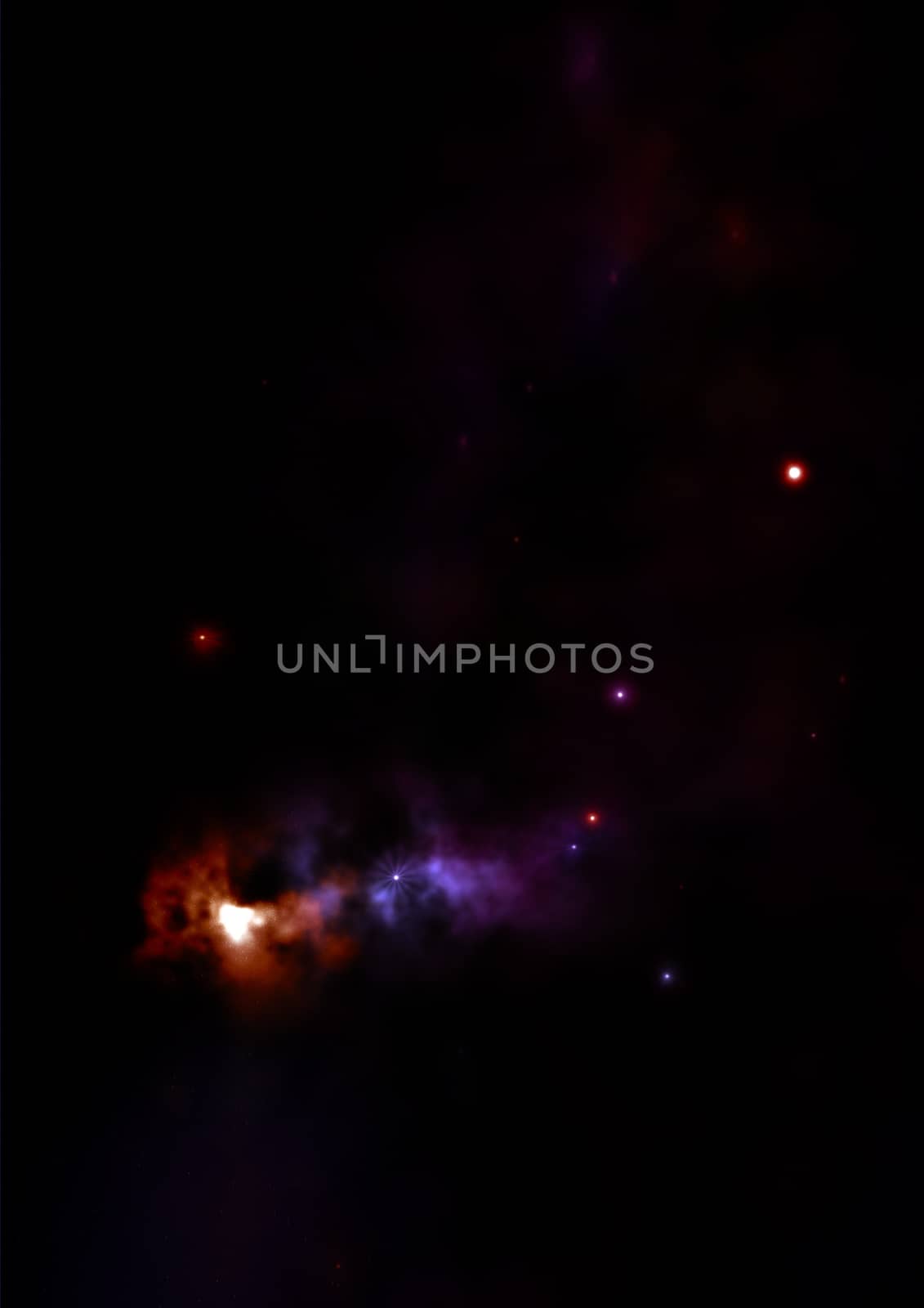 Small part of an infinite star field of space in the Universe. "Elements of this image furnished by NASA".