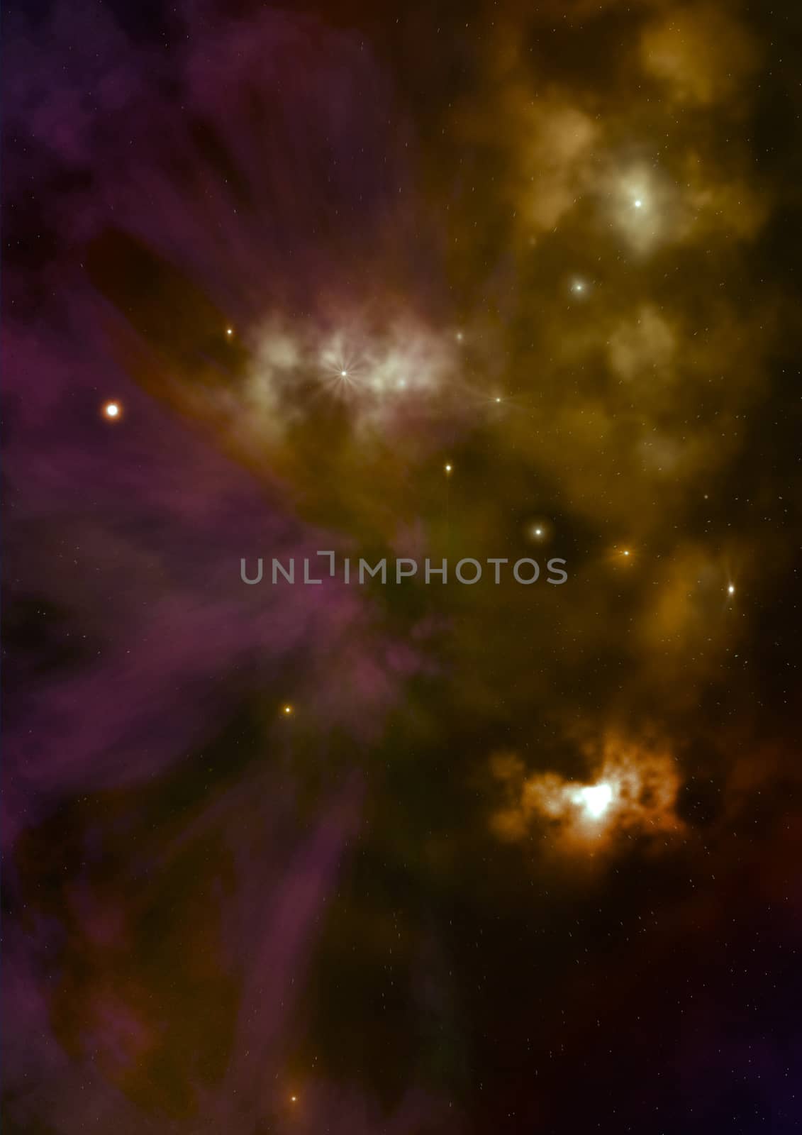Star field in space a nebulae and a gas congestion. "Elements of this image furnished by NASA".