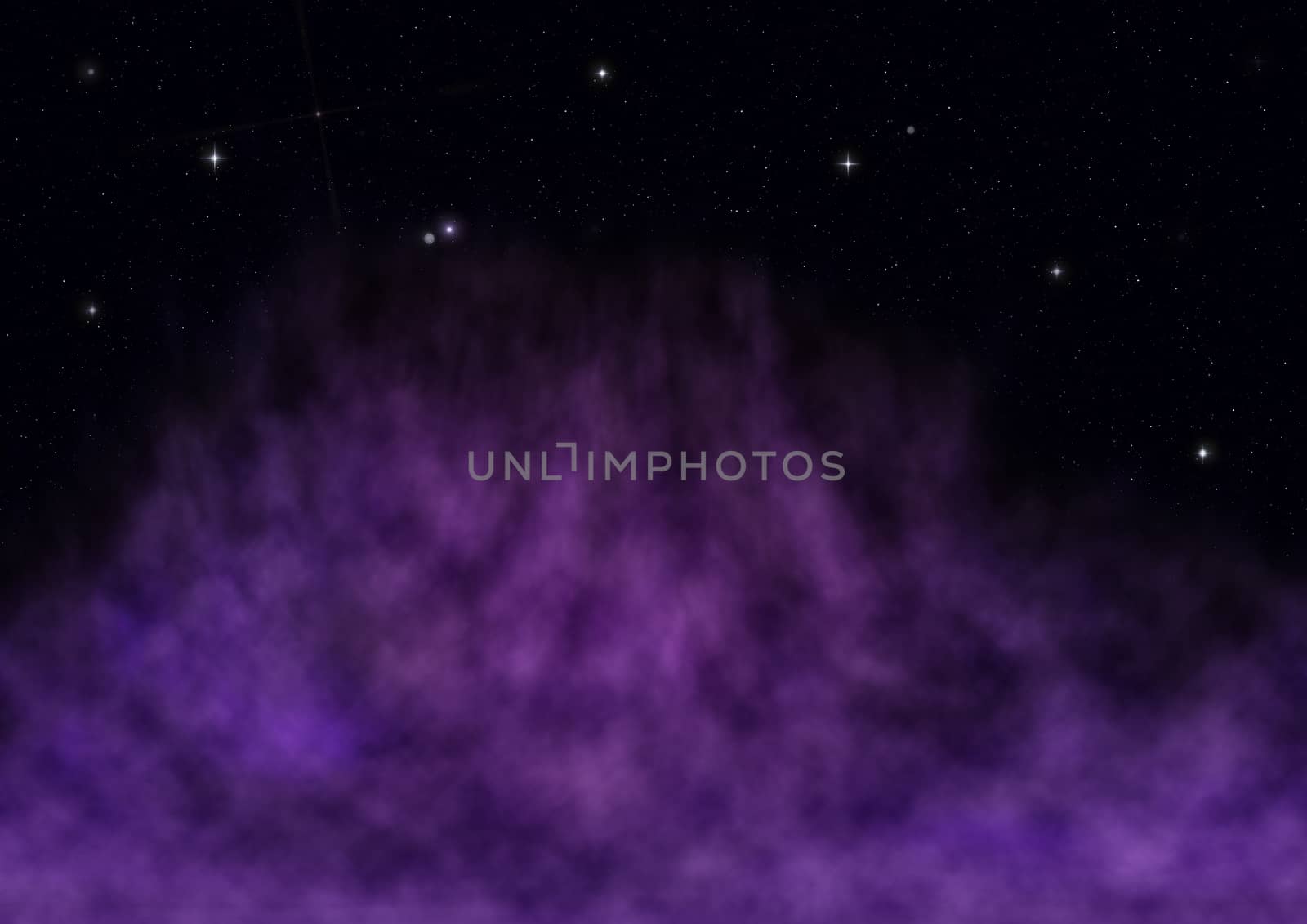 Star field in space a nebulae and a gas congestion. "Elements of this image furnished by NASA".