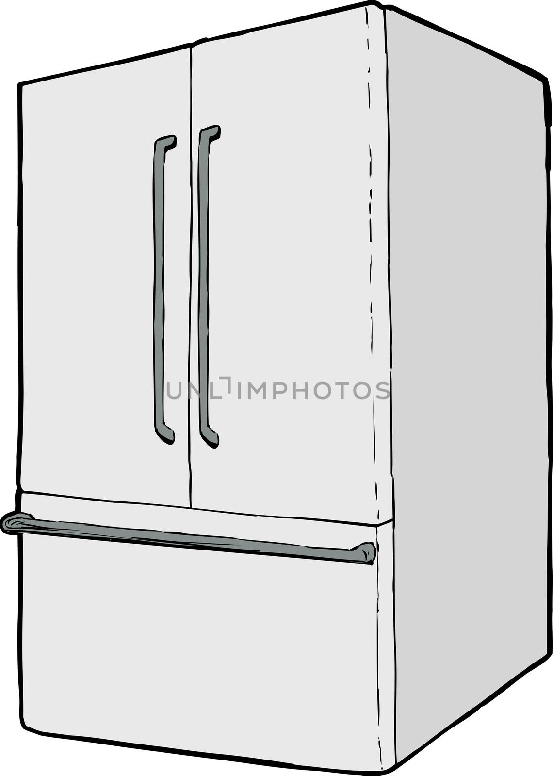 Large single closed refrigerator by TheBlackRhino