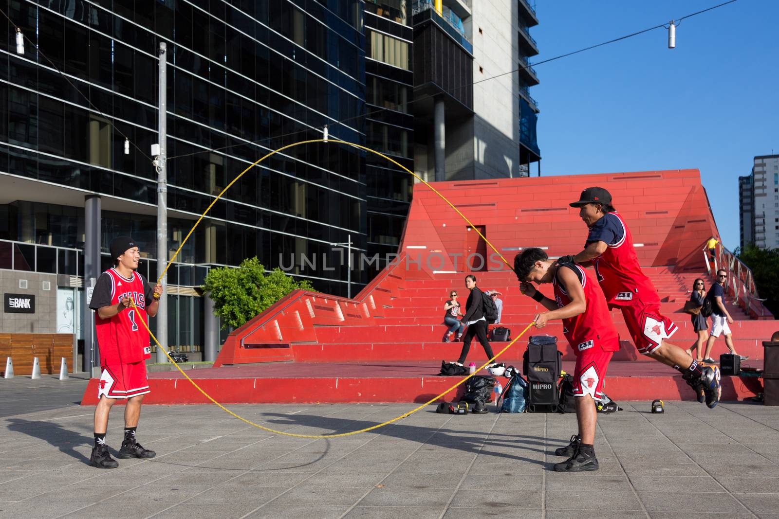 2016 Australian Open - Melbourne Street Performers by davidhewison