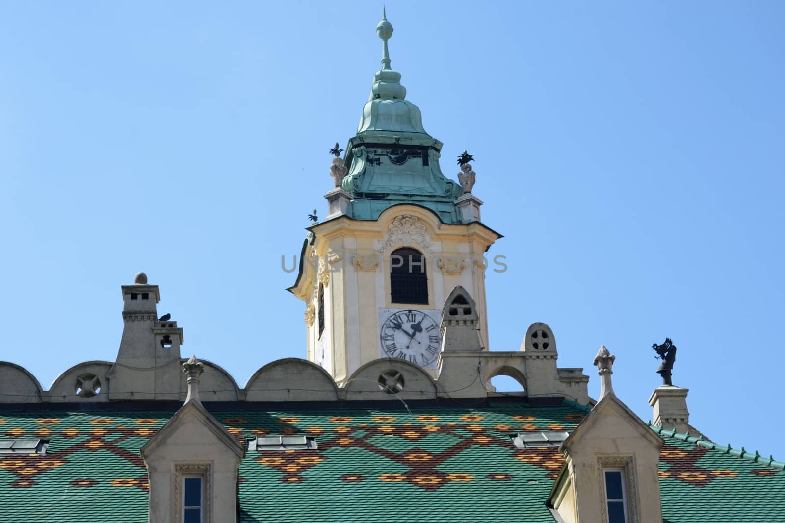 European style Town Hall Bratislava Slovakia