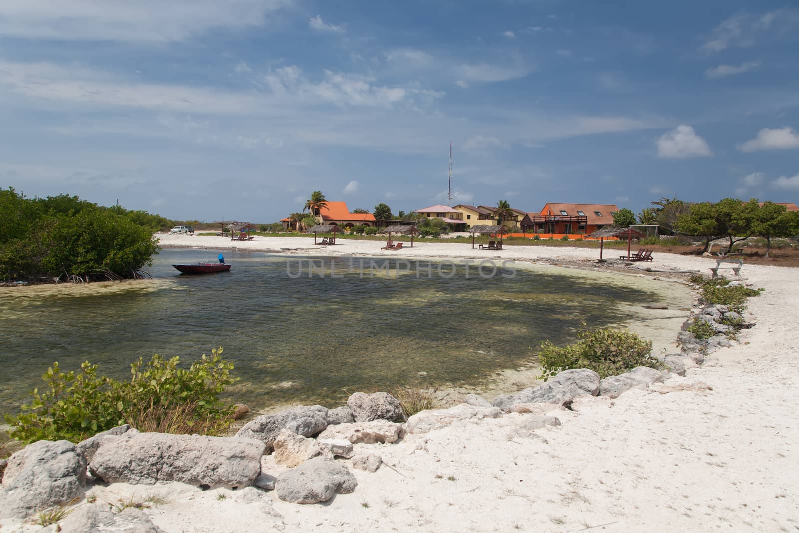 caribbean beach Bonaire island by desant7474