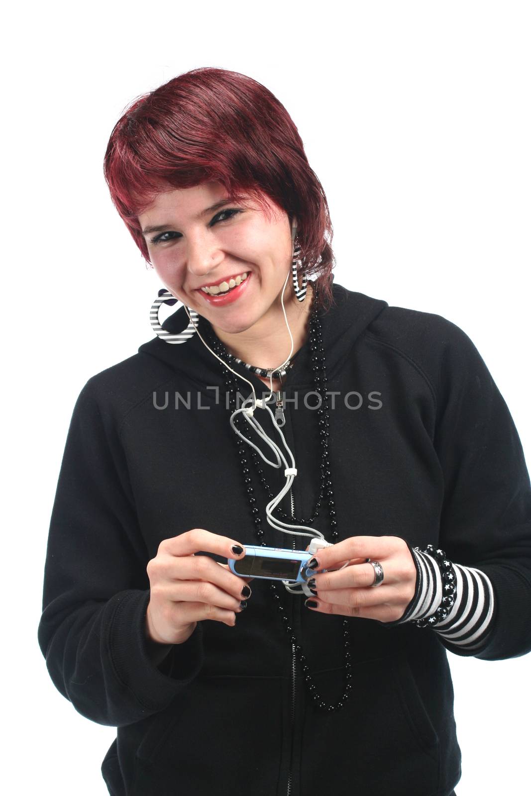 Portrait of a teen smiling