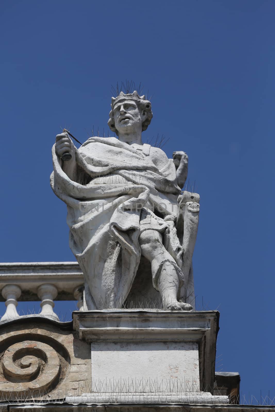Statue of Saint, Basilica Santa Maria della Steccata, Parma, Italy