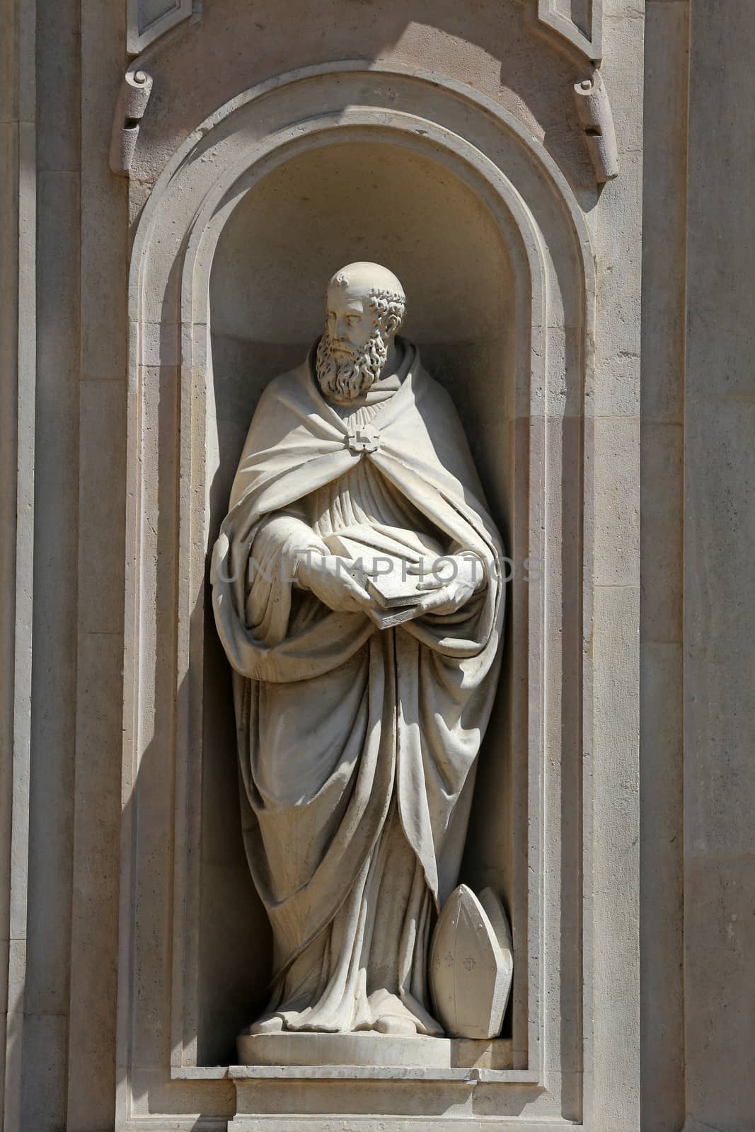 Saint Benedict of Nursia, church of Saint John the Evangelist. Parma. Emilia-Romagna. Italy