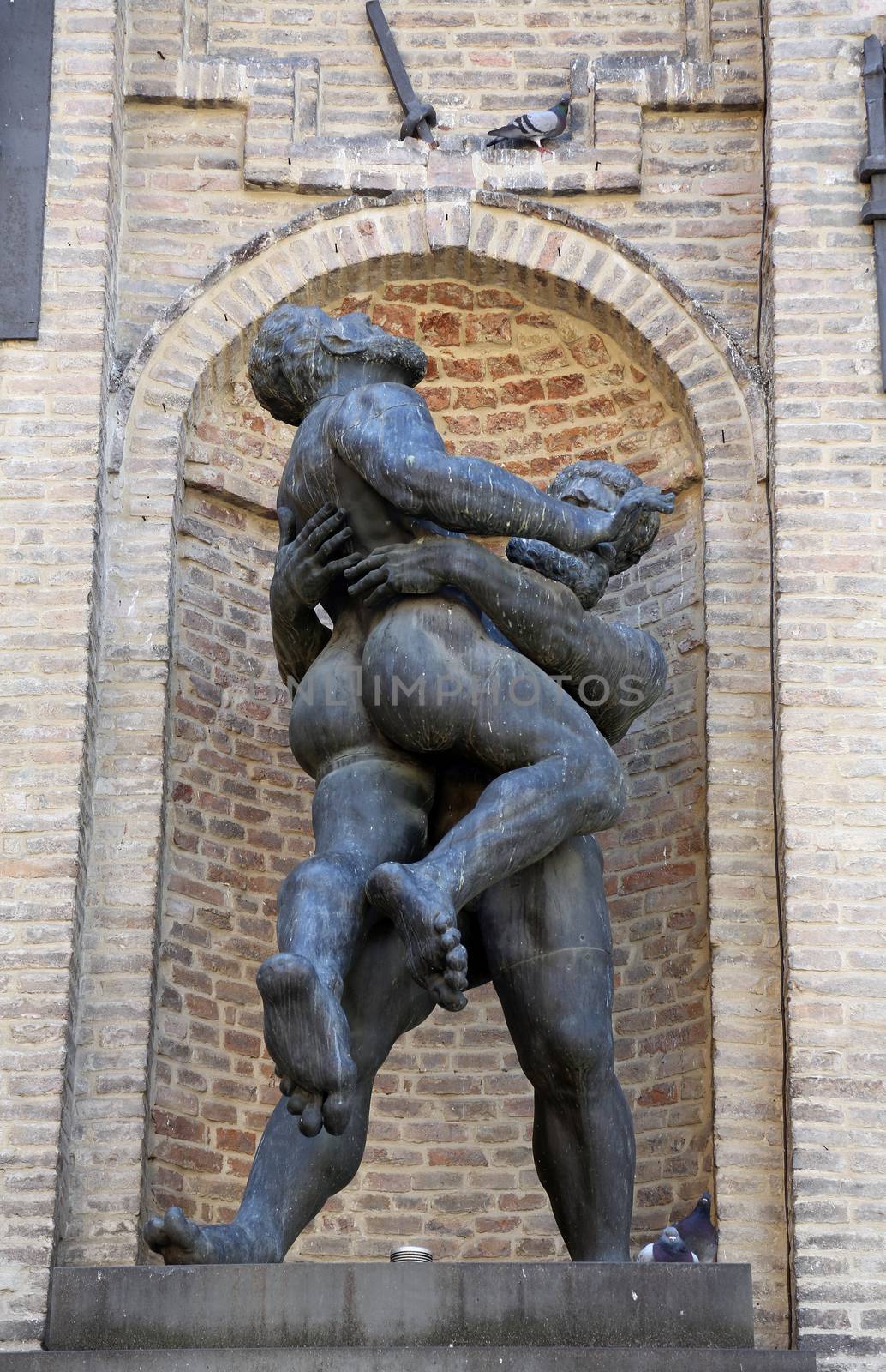 Hercules and Hanteus, Parma, Emilia Romagna, Italy