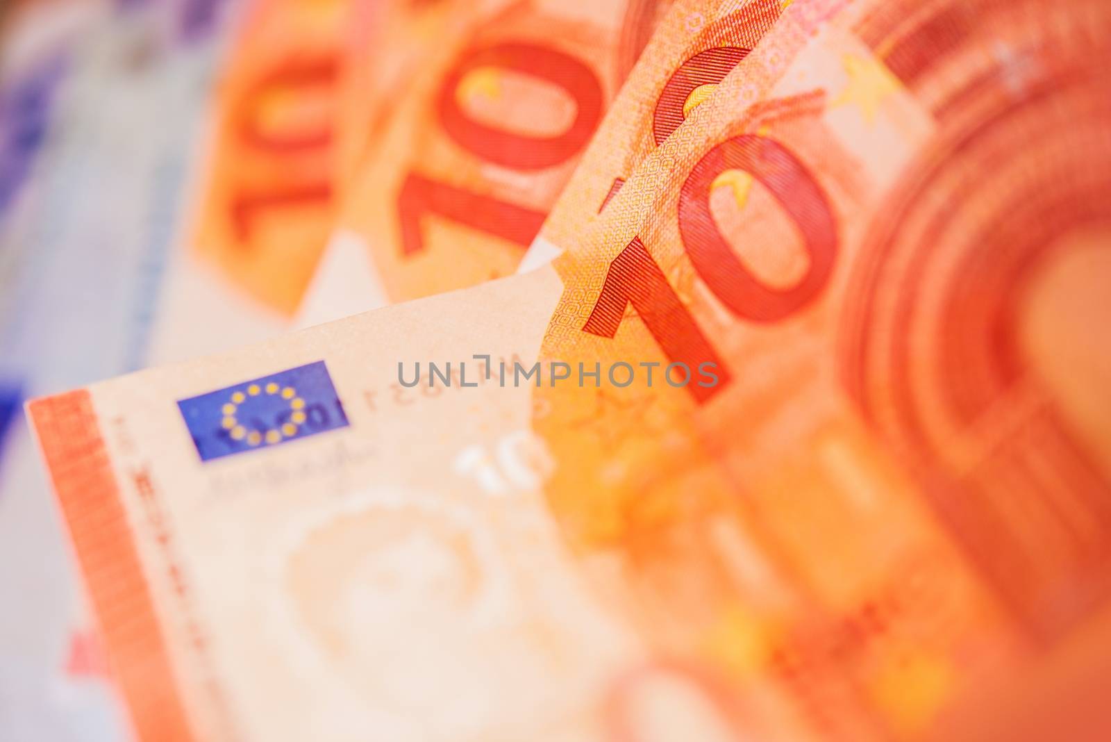 Euro Bills Closeup by welcomia