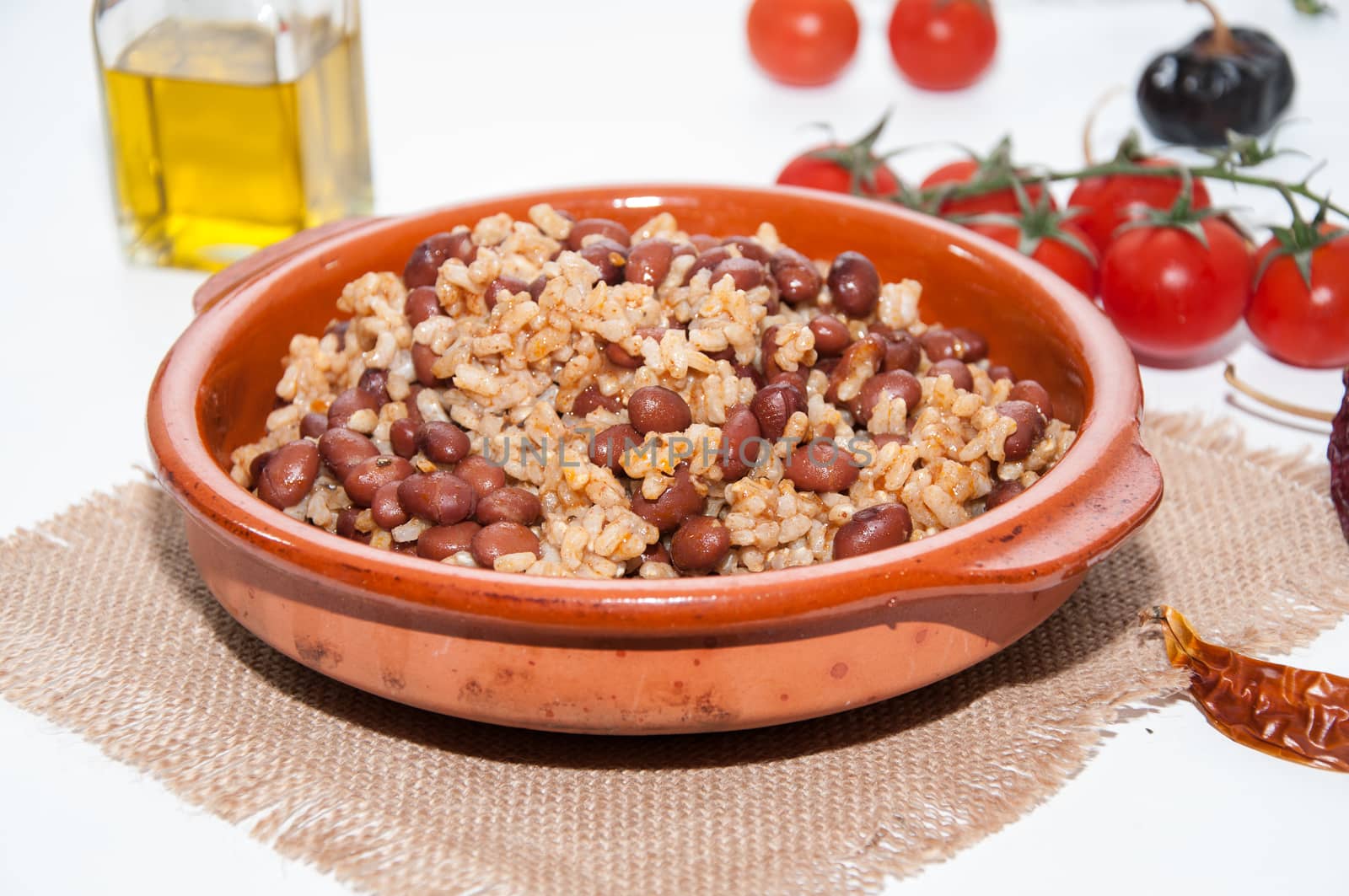 Casserole of beans and rice by Mariamarmar
