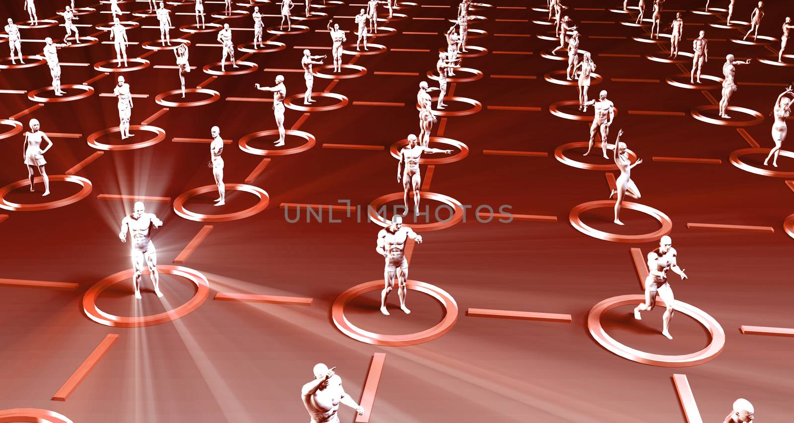 Business or Politics Community Linked By the Internet