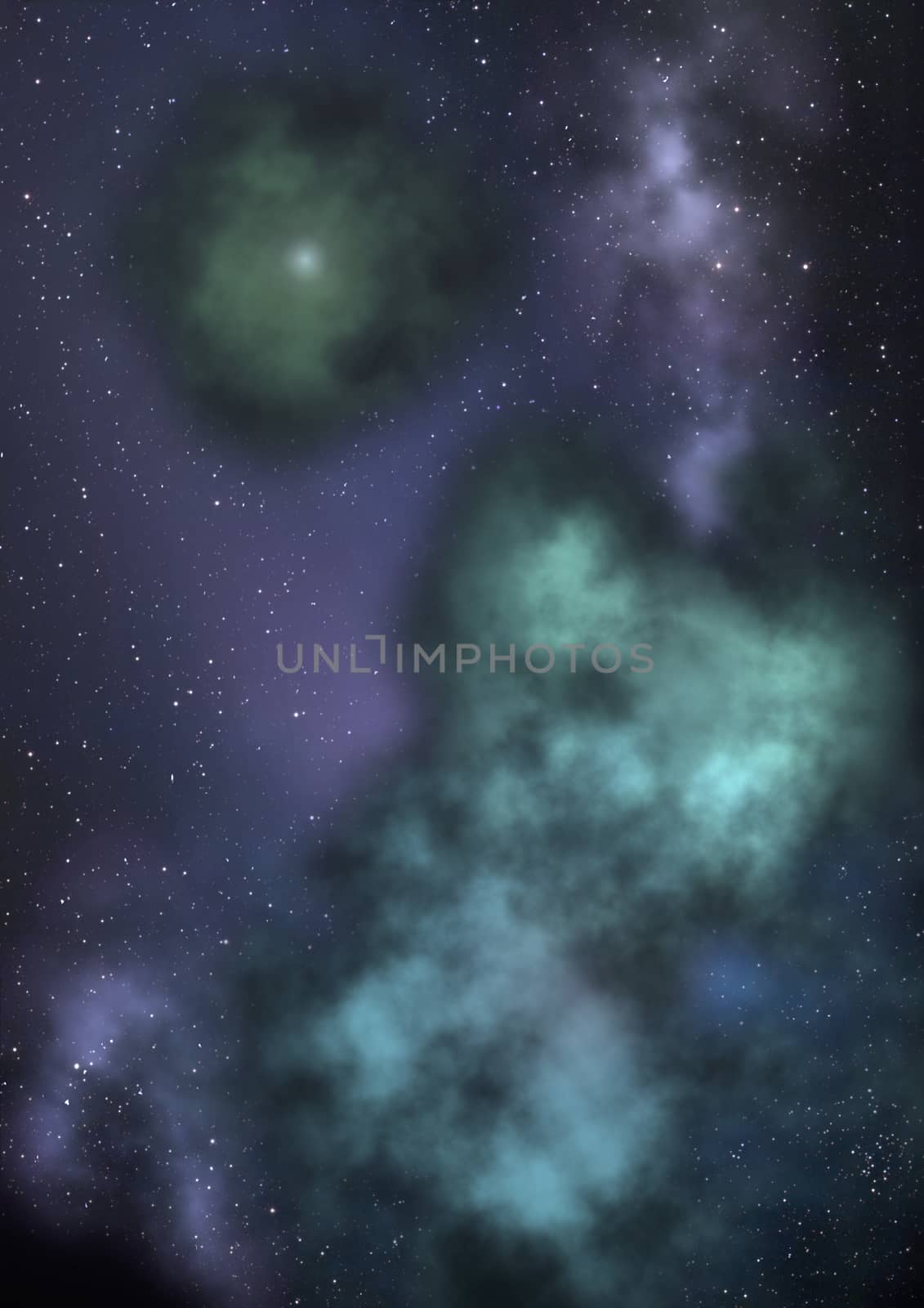 Star field in space a nebulae and a gas congestion. "Elements of this image furnished by NASA".