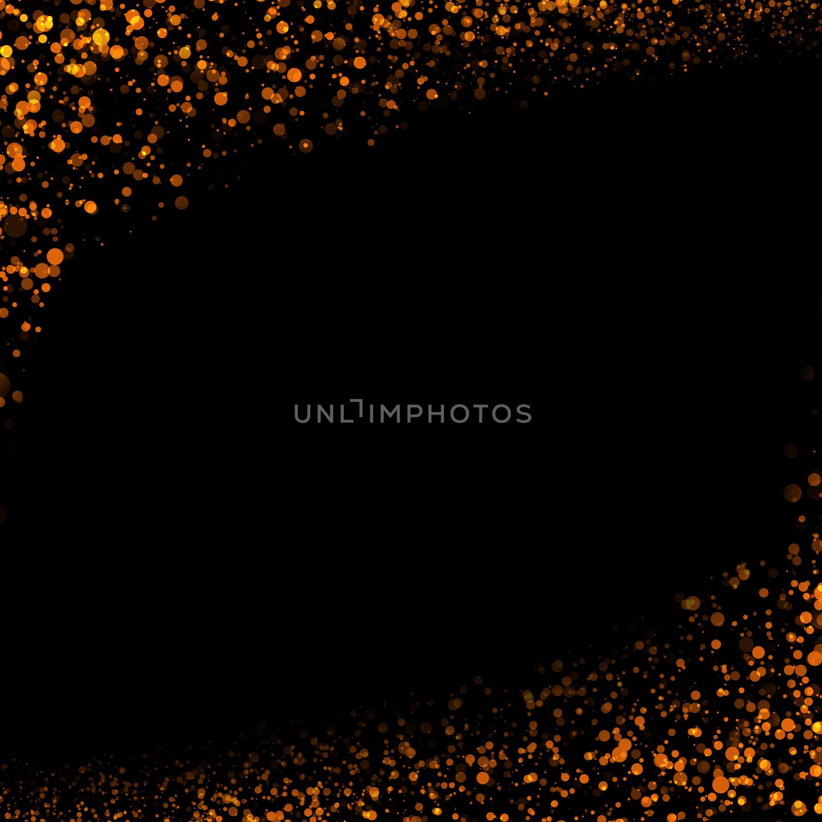 gold glittering bokeh abstract background