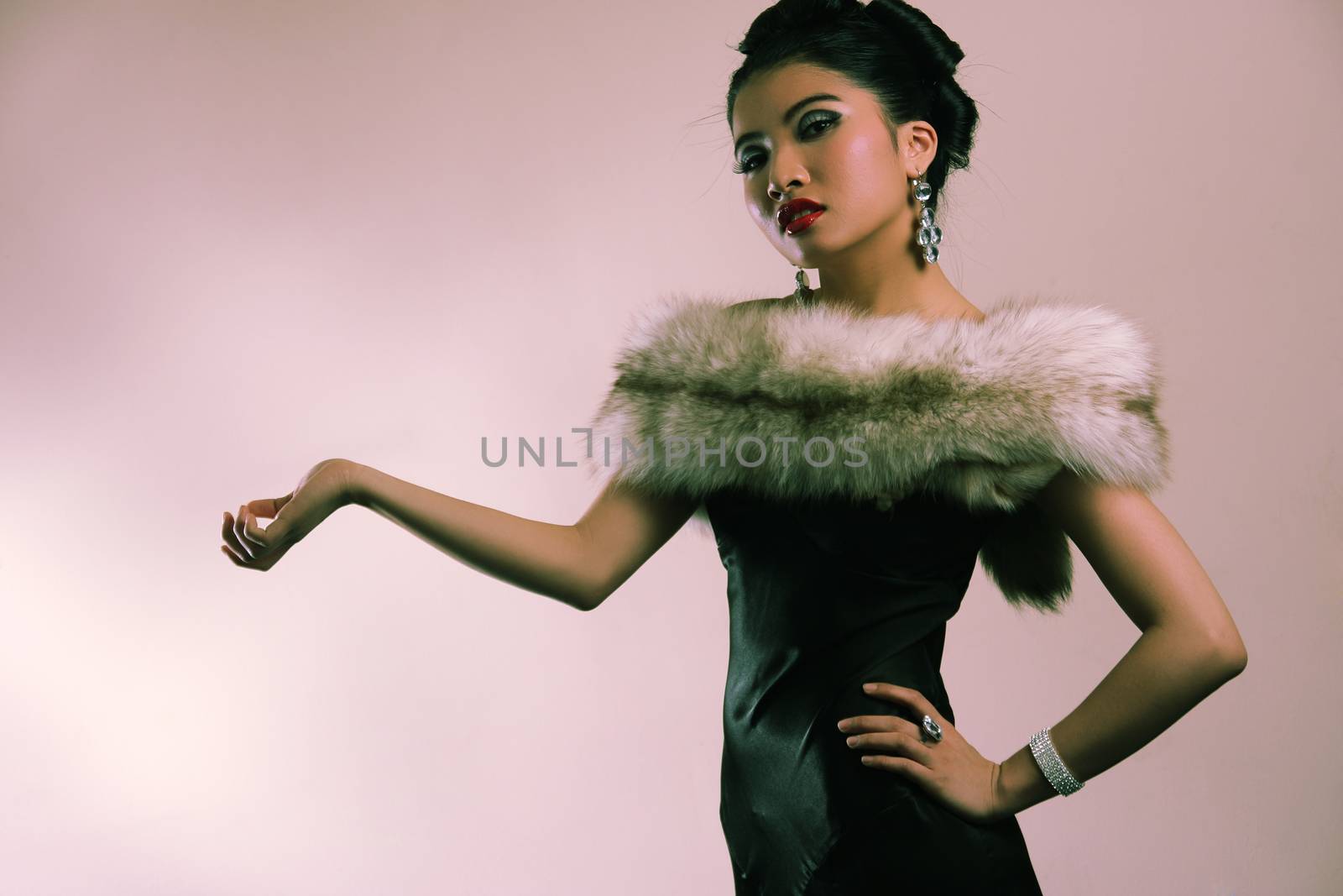 Beautiful lady posing 