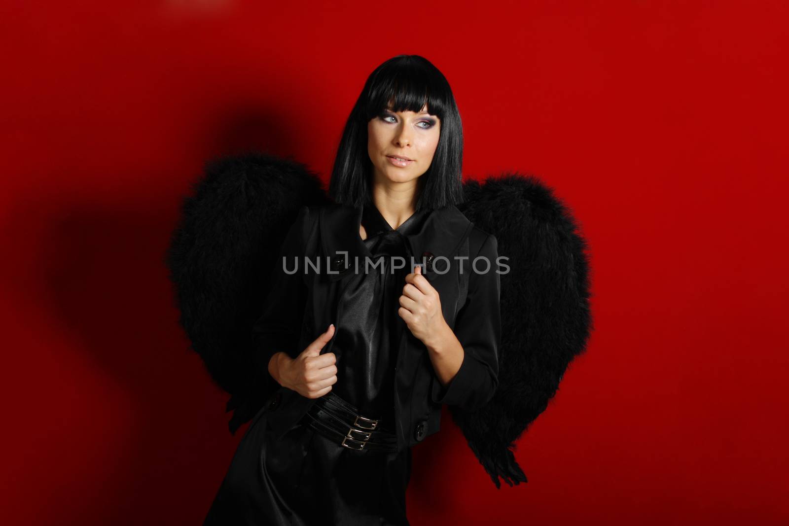 Sexy black angel