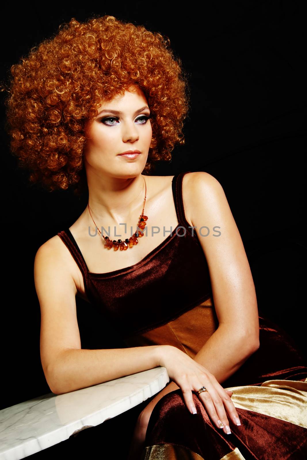 Beautiful fashion girl
