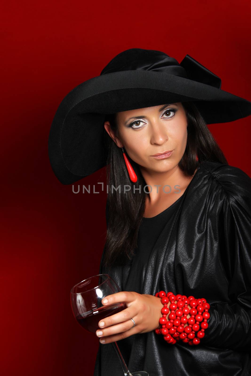 Beautiful elegant woman