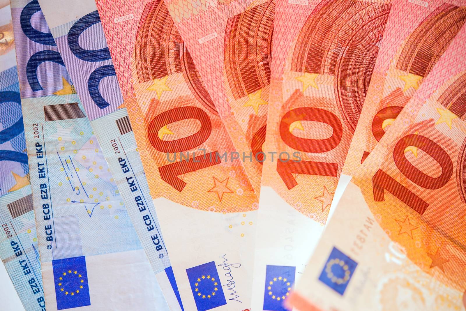 Euro Bills European Currency by welcomia