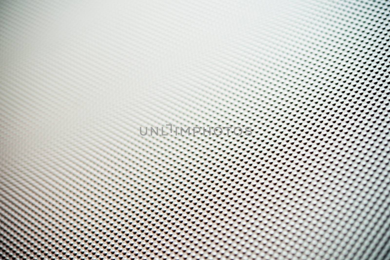 Silver Tech Background Focus Closeup. Silver Metallic Backdrop.