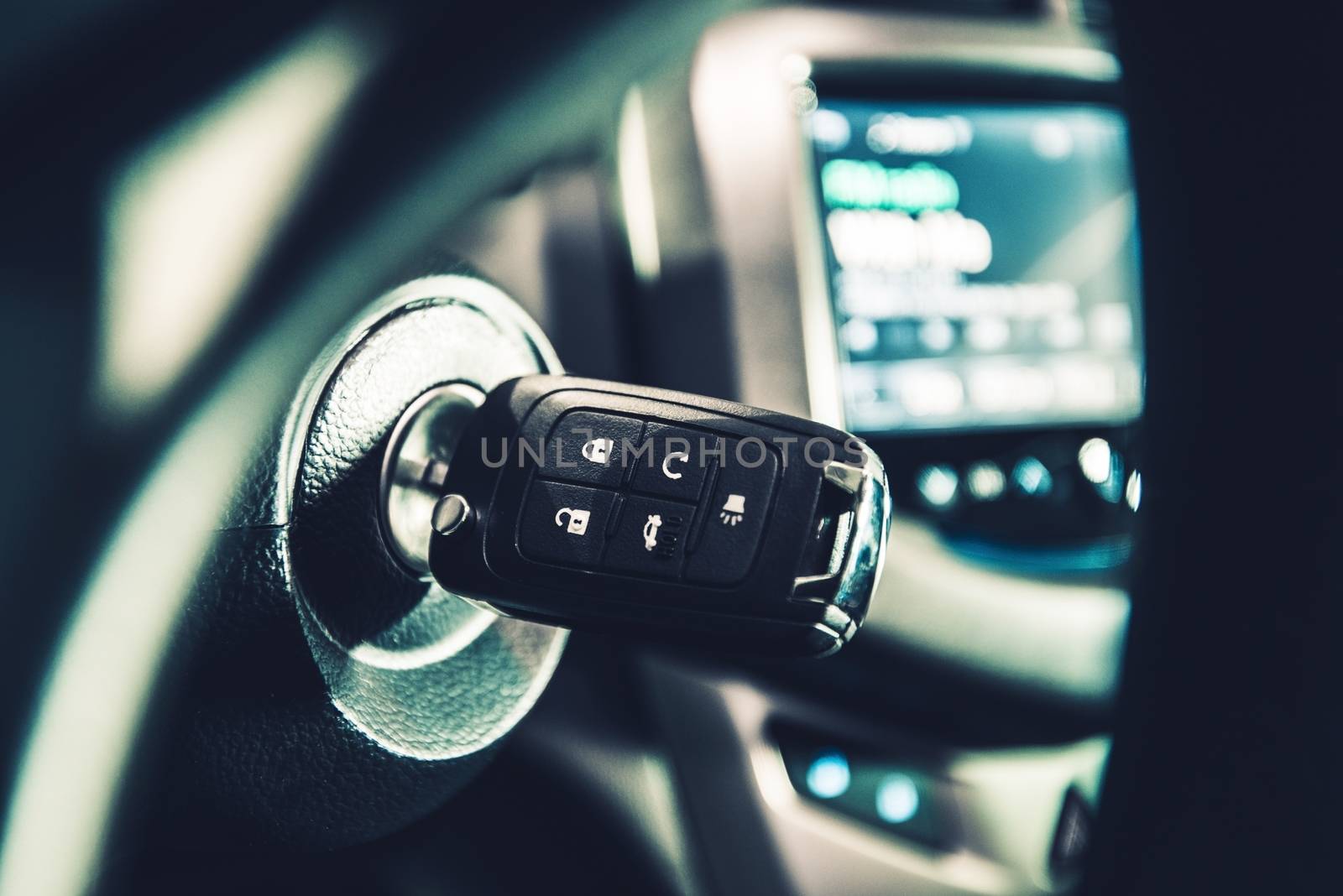 Modern Car Ignition Keys by welcomia