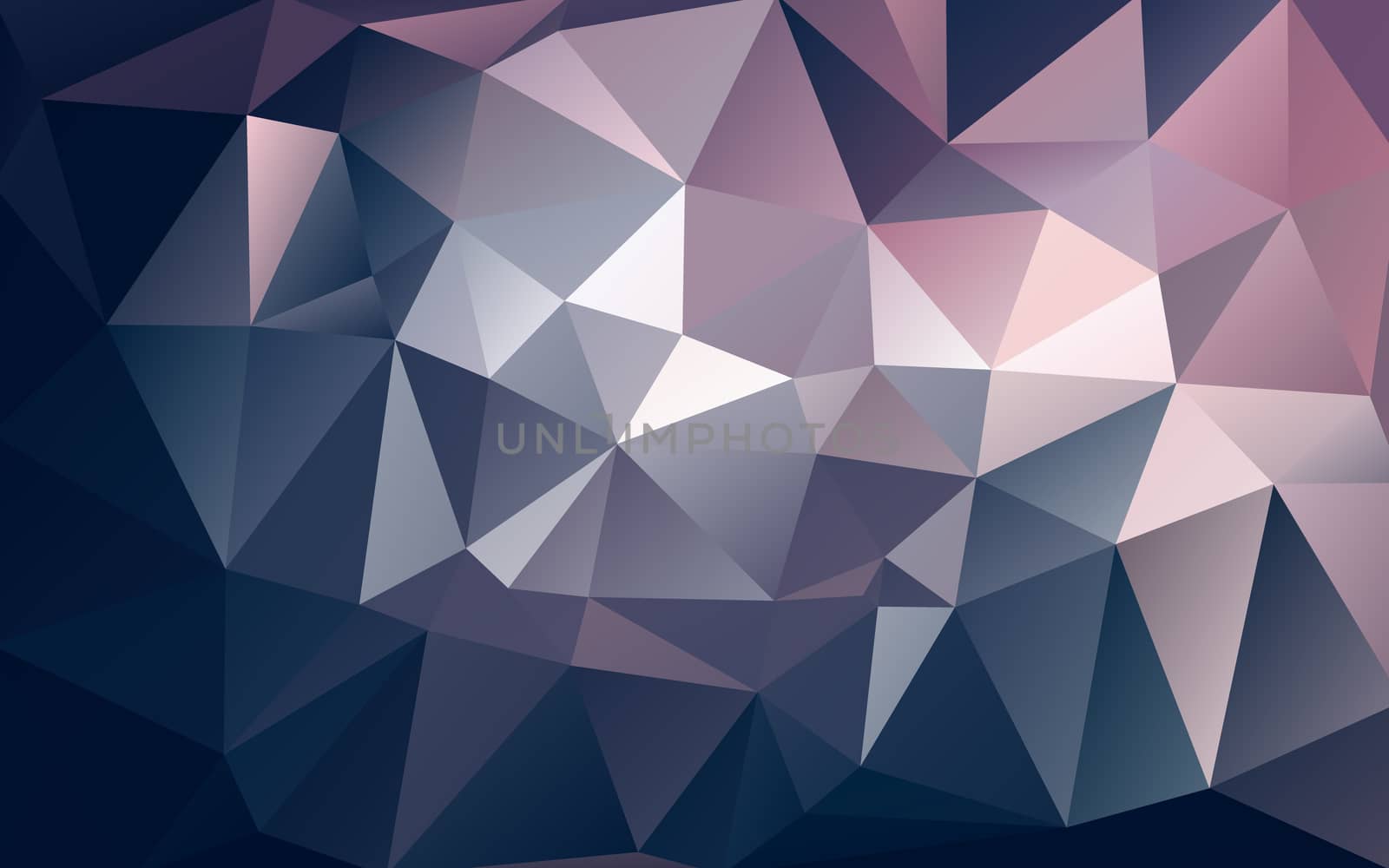 Abstract low poly background, geometry triangle by teerawit