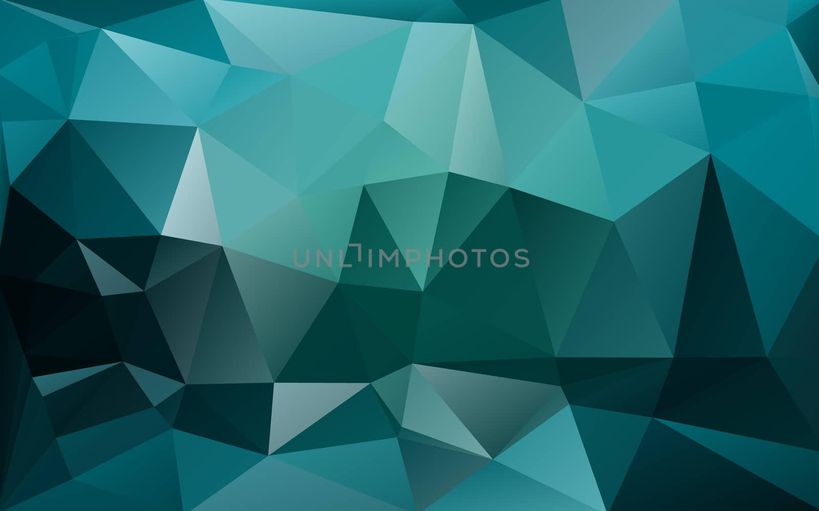 Abstract low poly background, geometry triangle by teerawit