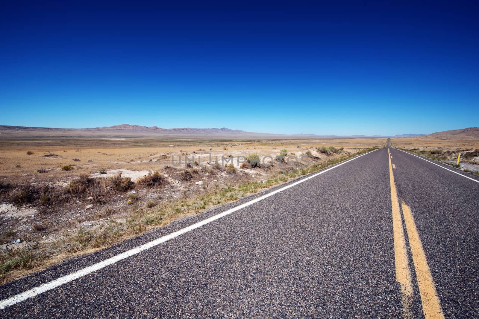 Utah Outback and the Highway to Nowhere. Utah, United States.