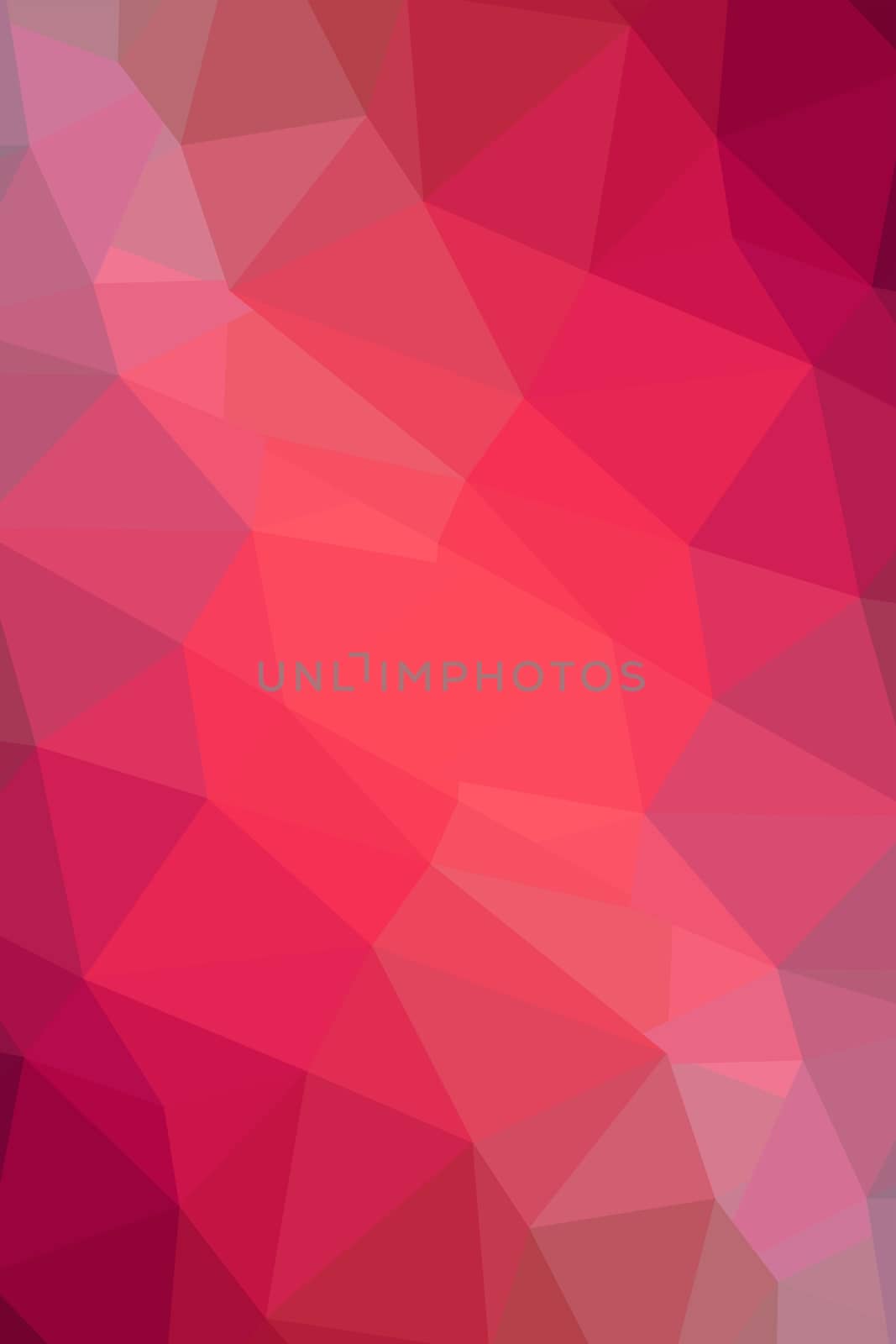 Pink Low Poly Geometric Abstract Background