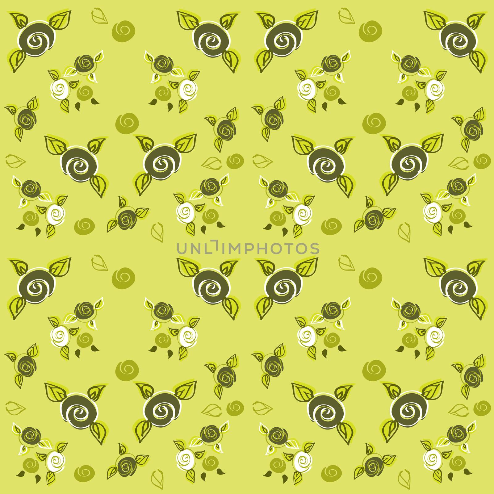 Chic Rose Patterns seamless fabric and paper backgrounds, scrap booking