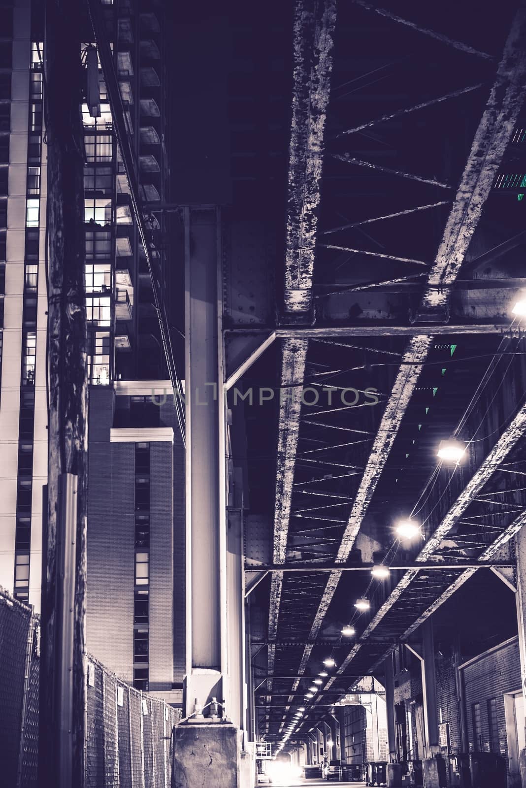 Urban Night. Chicago Alley by welcomia