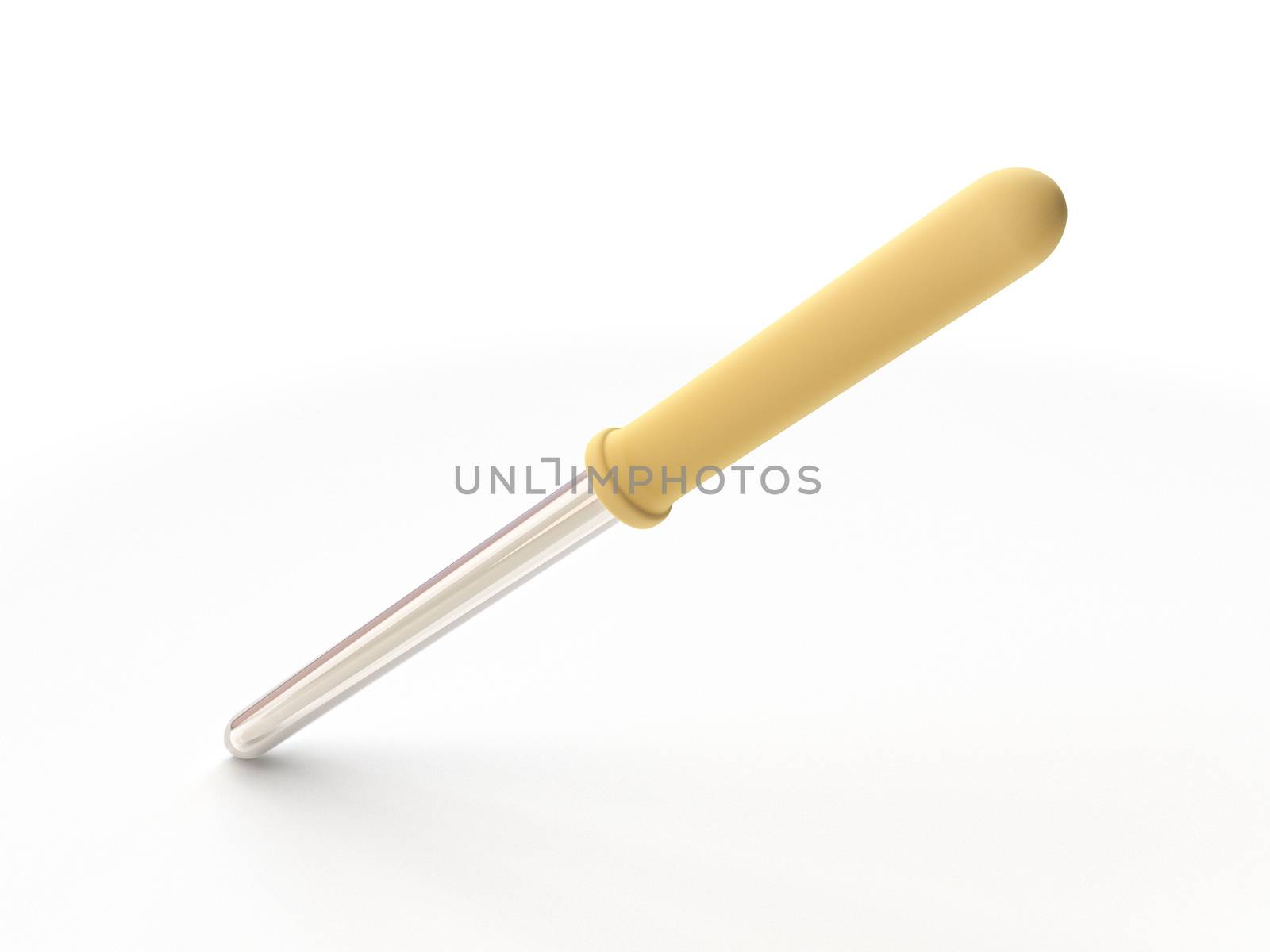 dropper isolated on white background. classic pippete. medical tool for instillation.