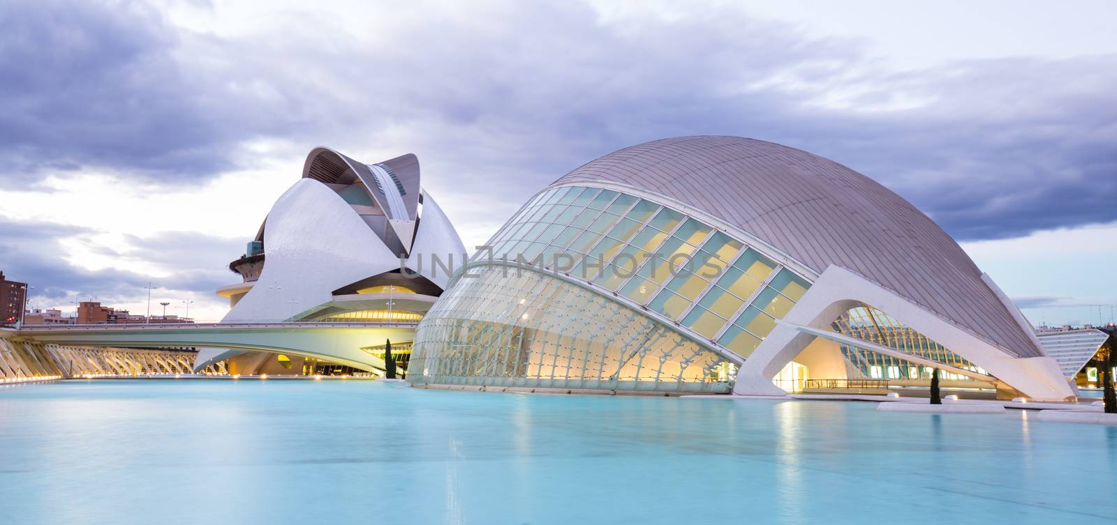 City of the Arts and Sciences in Valencia, Spain. by kasto