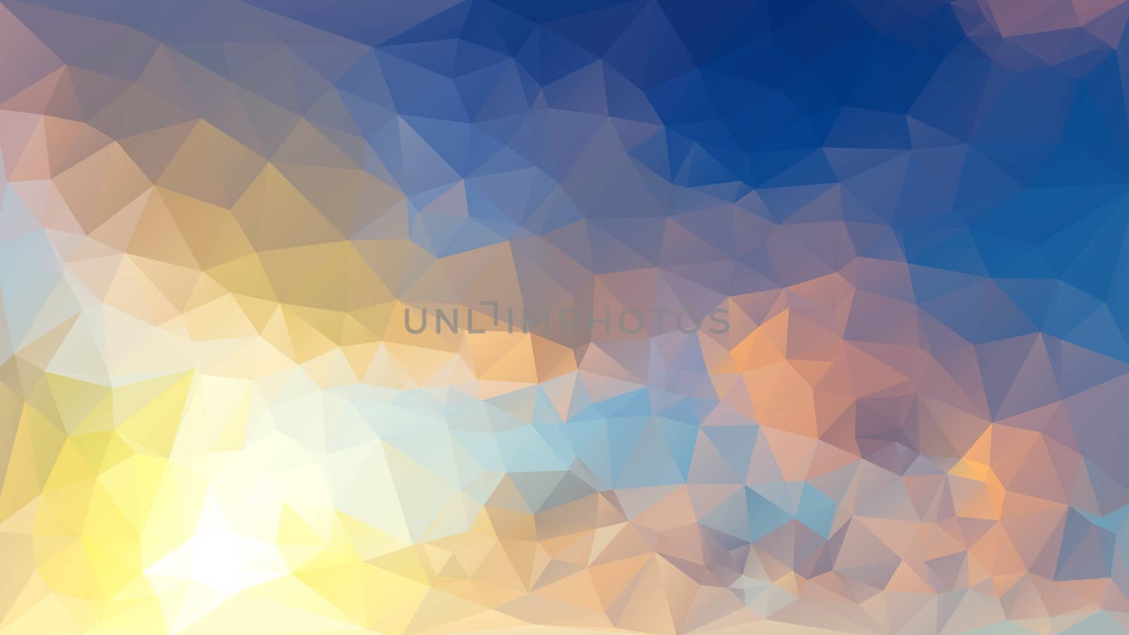 Abstract low poly background, geometry triangle, mosaic pastel color background