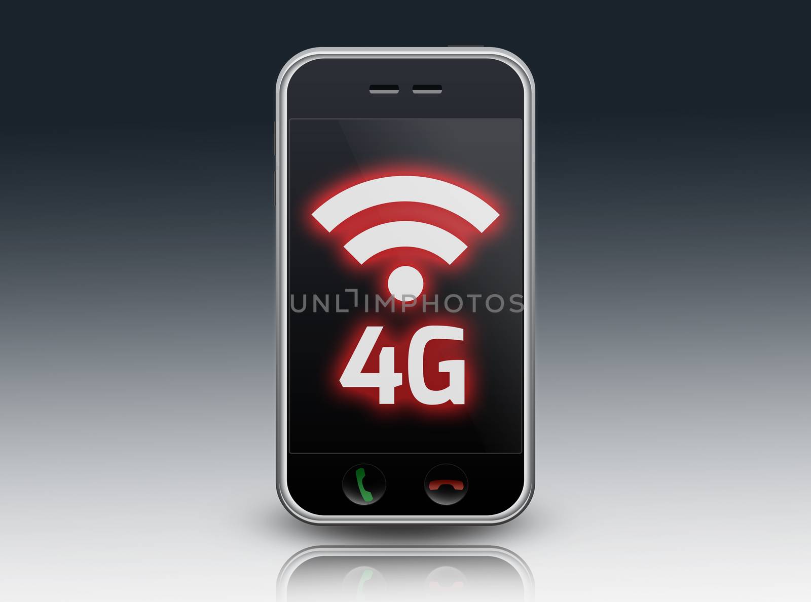 Smartphone "LTE / 4G" by mindscanner