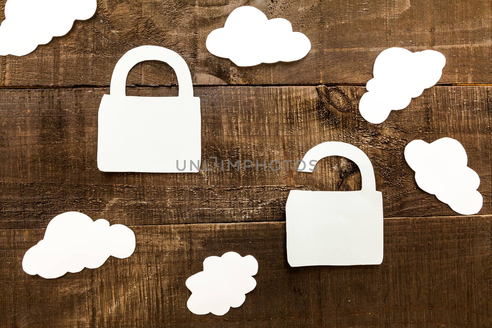 Photo illustration business security by andongob