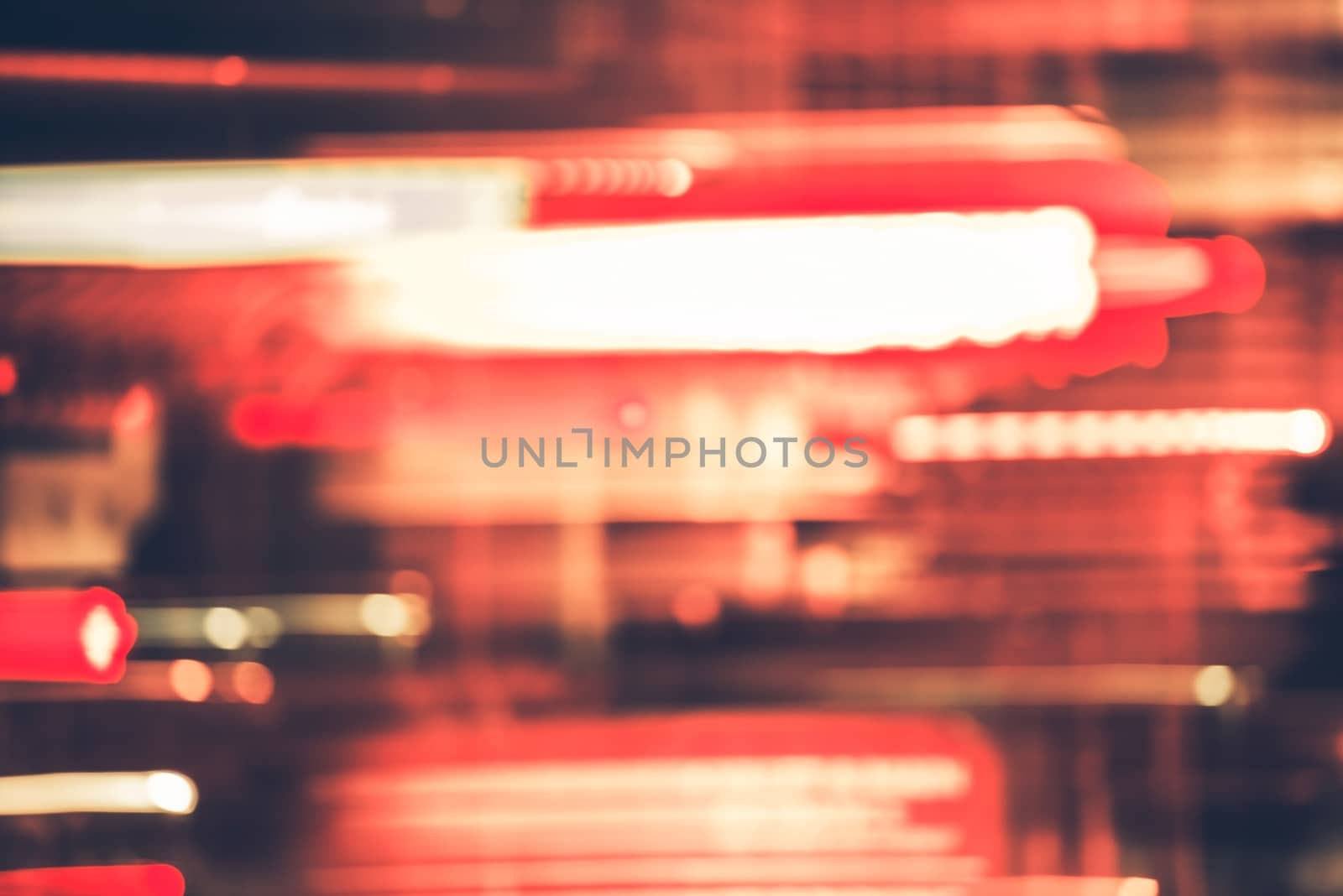 Red Glowing Lights Background. Abstract Photo Background.