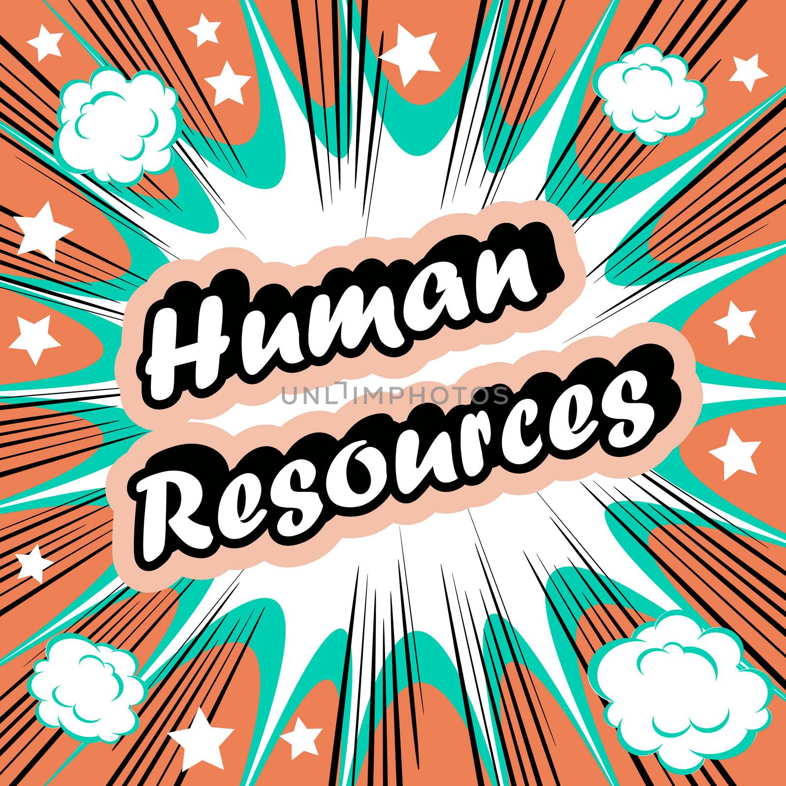 Human Resource HR background  human resources concept by tamaravector
