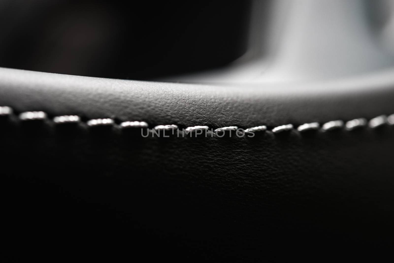 Leather Stitched High End Leather Finishing.