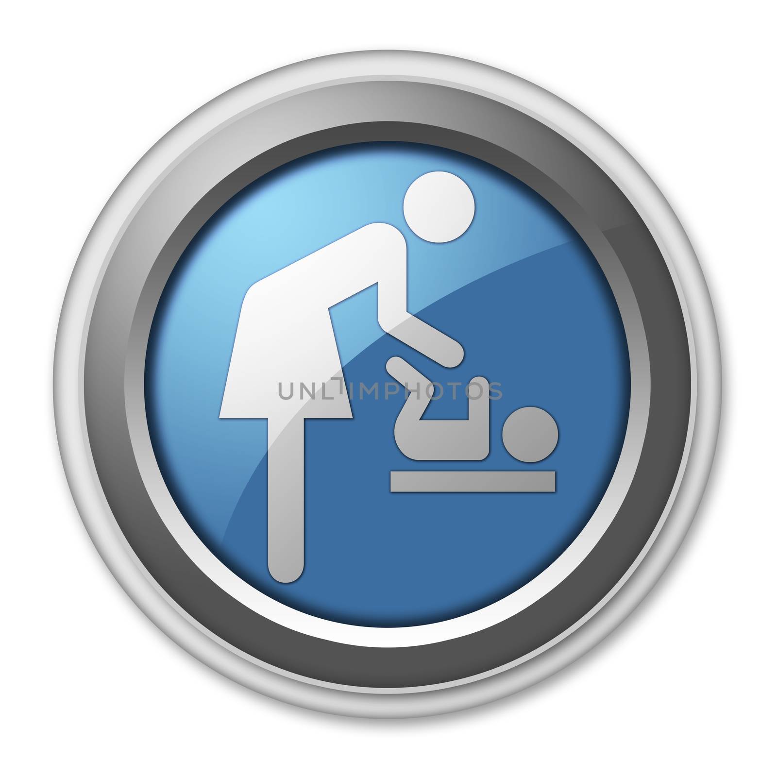 Icon/Button/Pictogram "Baby Change" by mindscanner