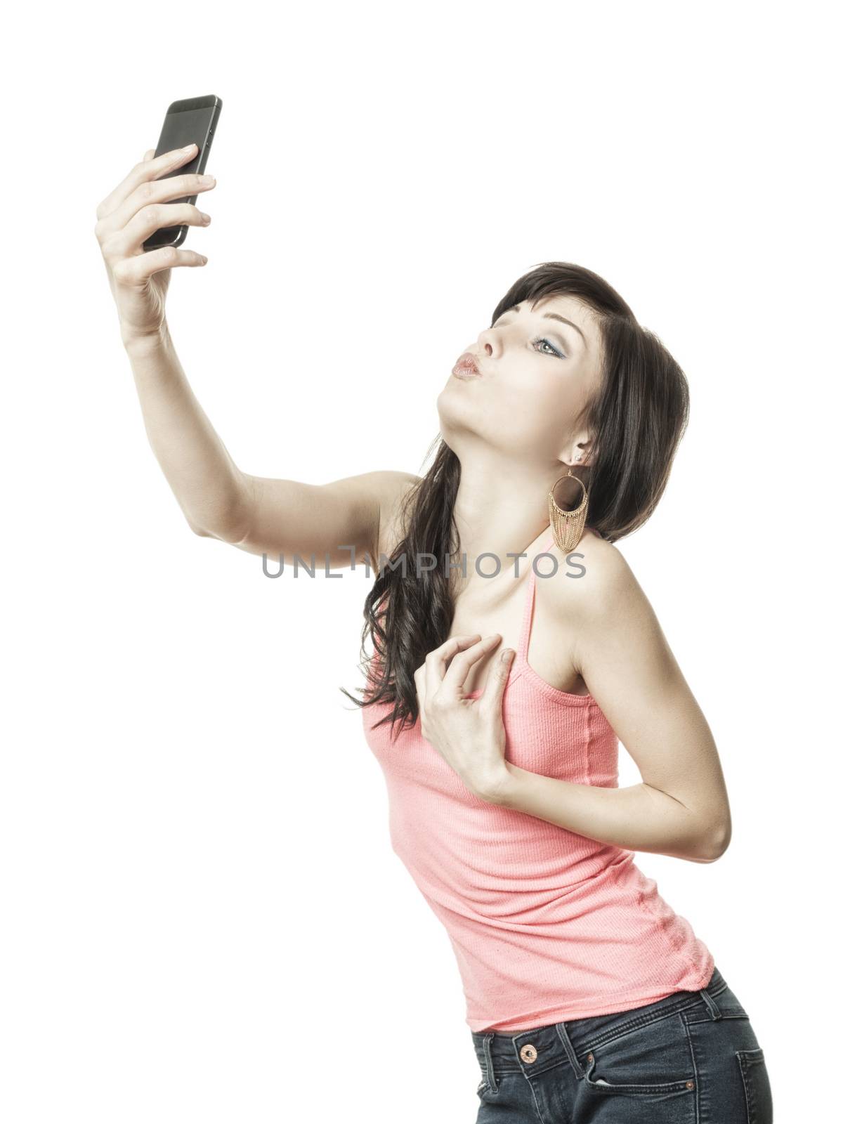 girl selfie by magann