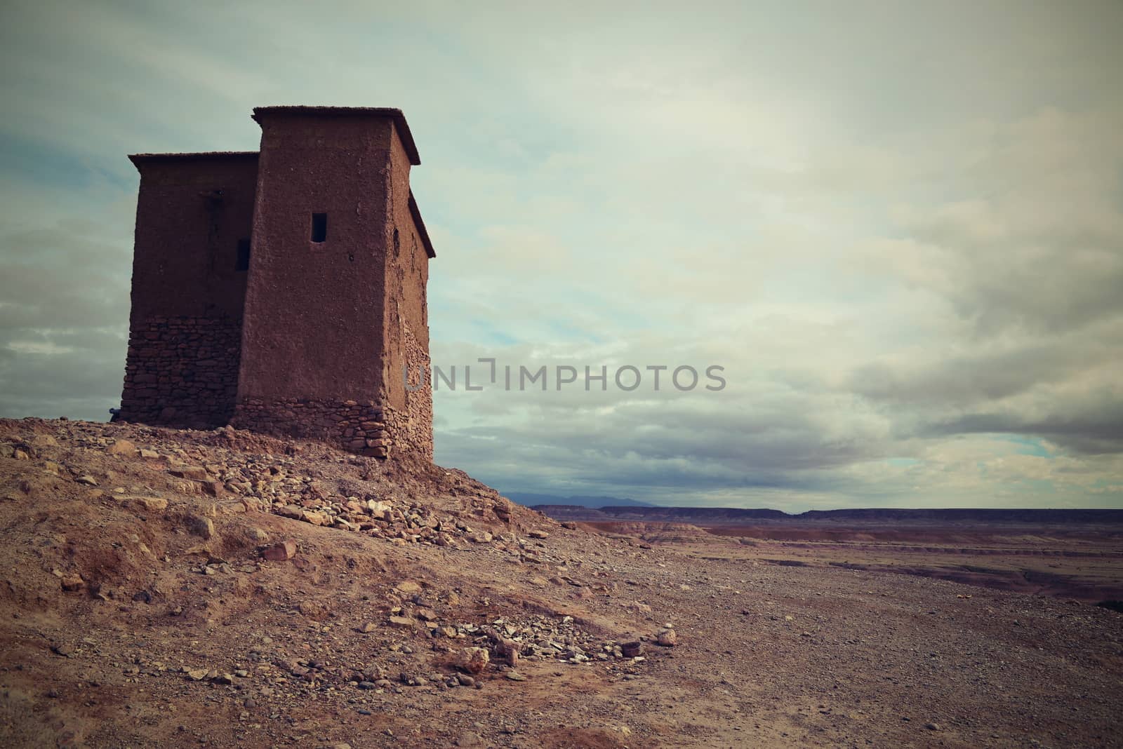 ait ben haddou in morocco - protected by UNESCO