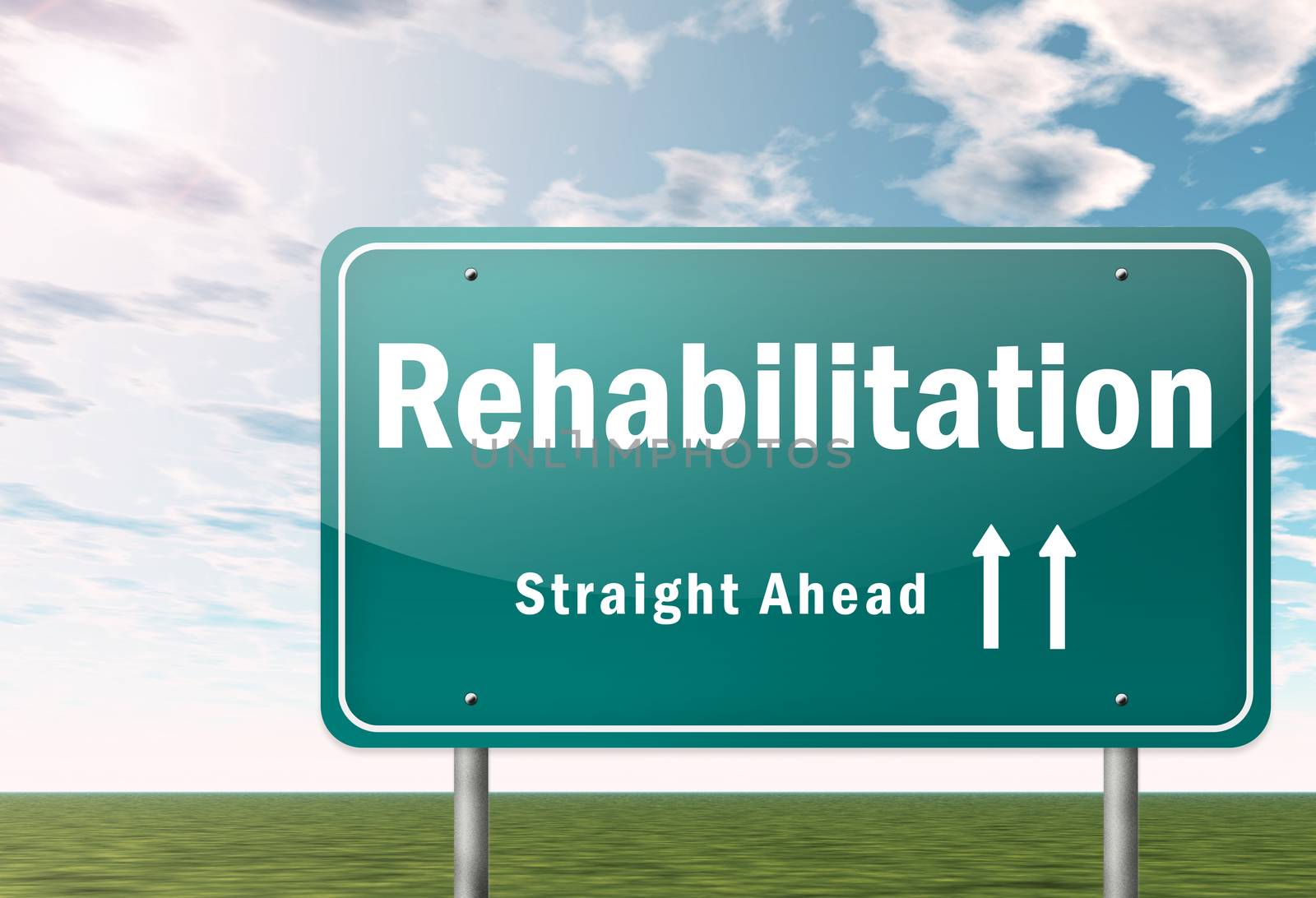 Highway Signpost Rehabilitation by mindscanner