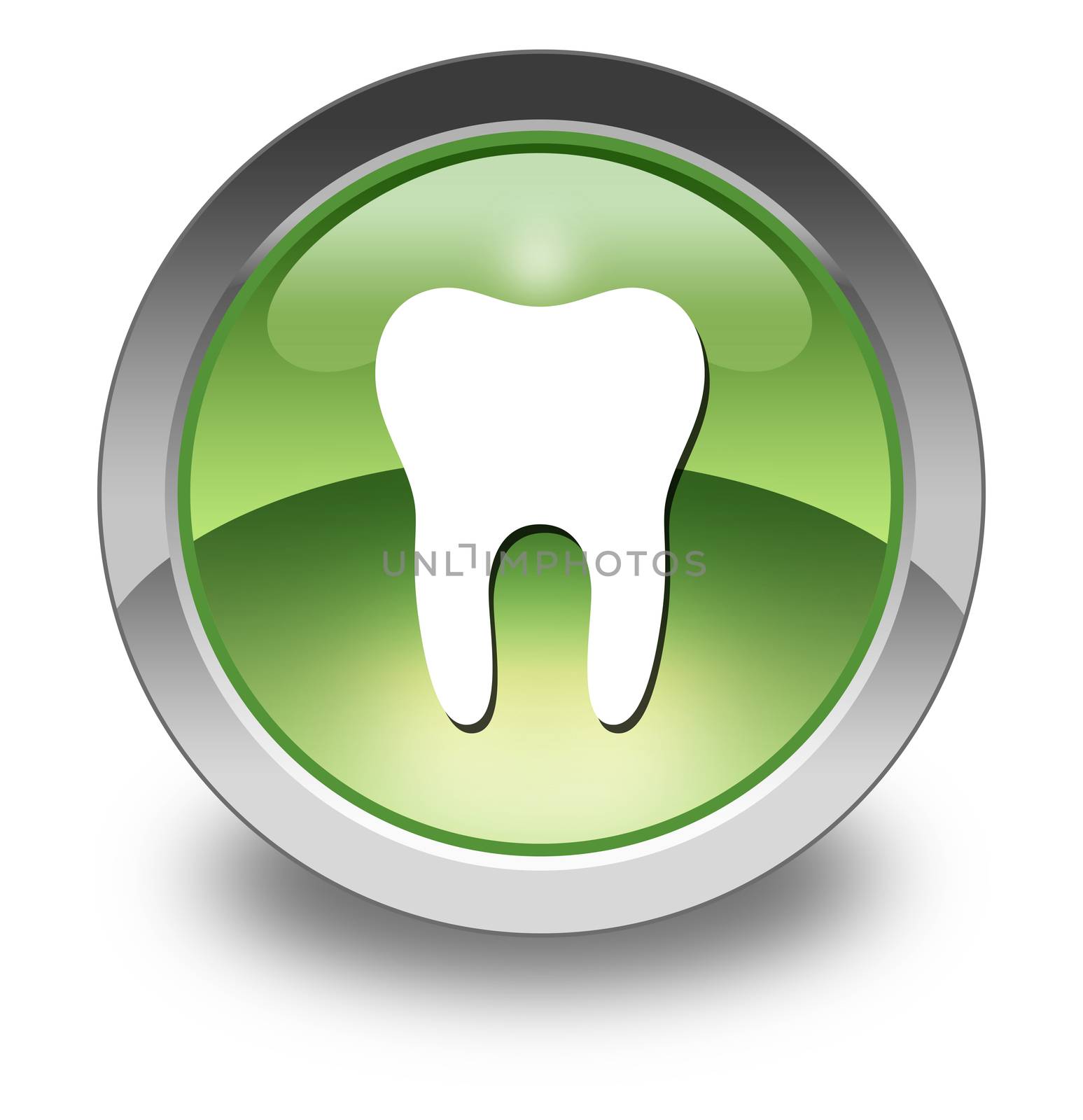 Icon, Button, Pictogram -Dentist, Dentistry- by mindscanner